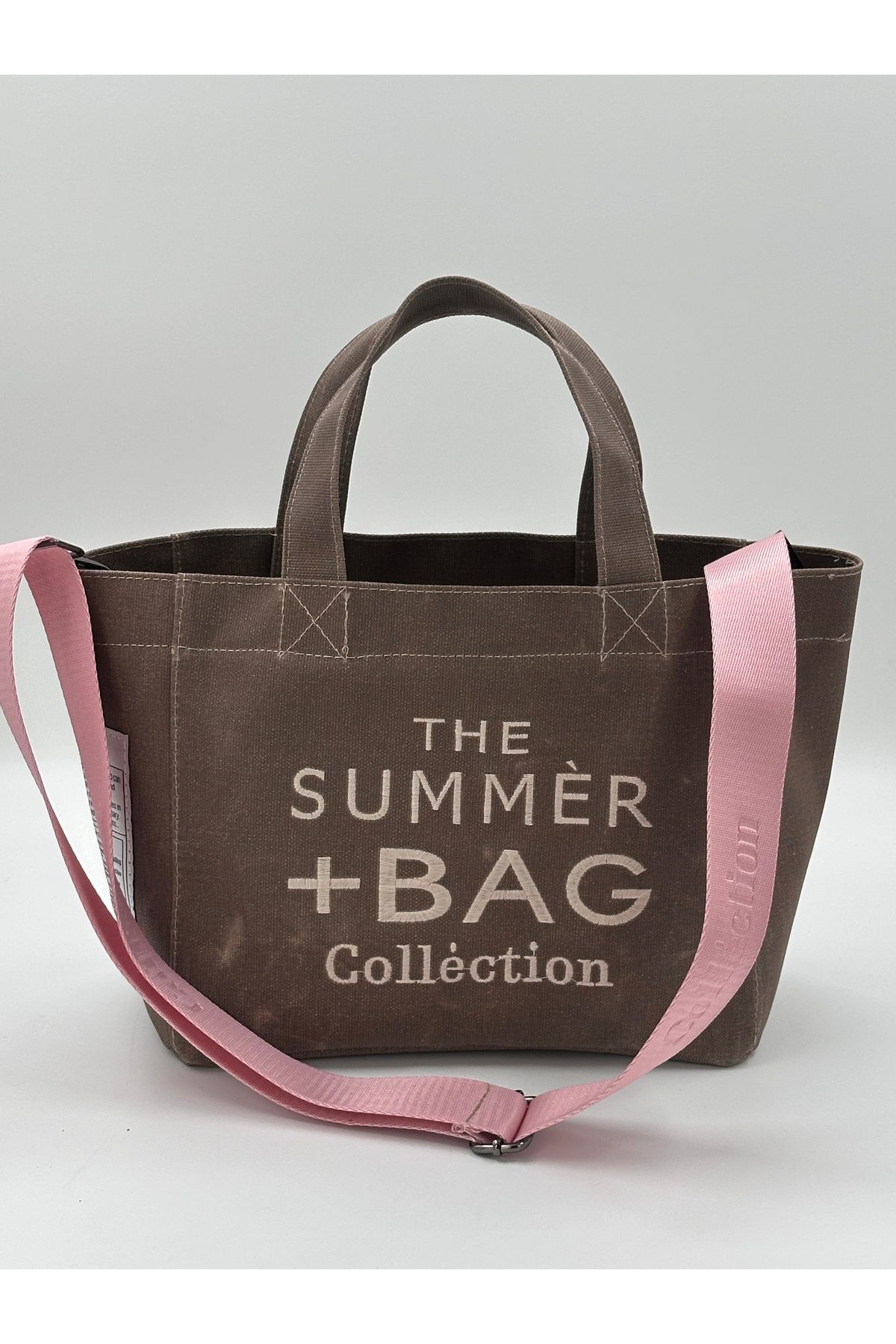 Elanore Mumlu Kanvas Summer Collection Kadın El ve Omuz Çantası