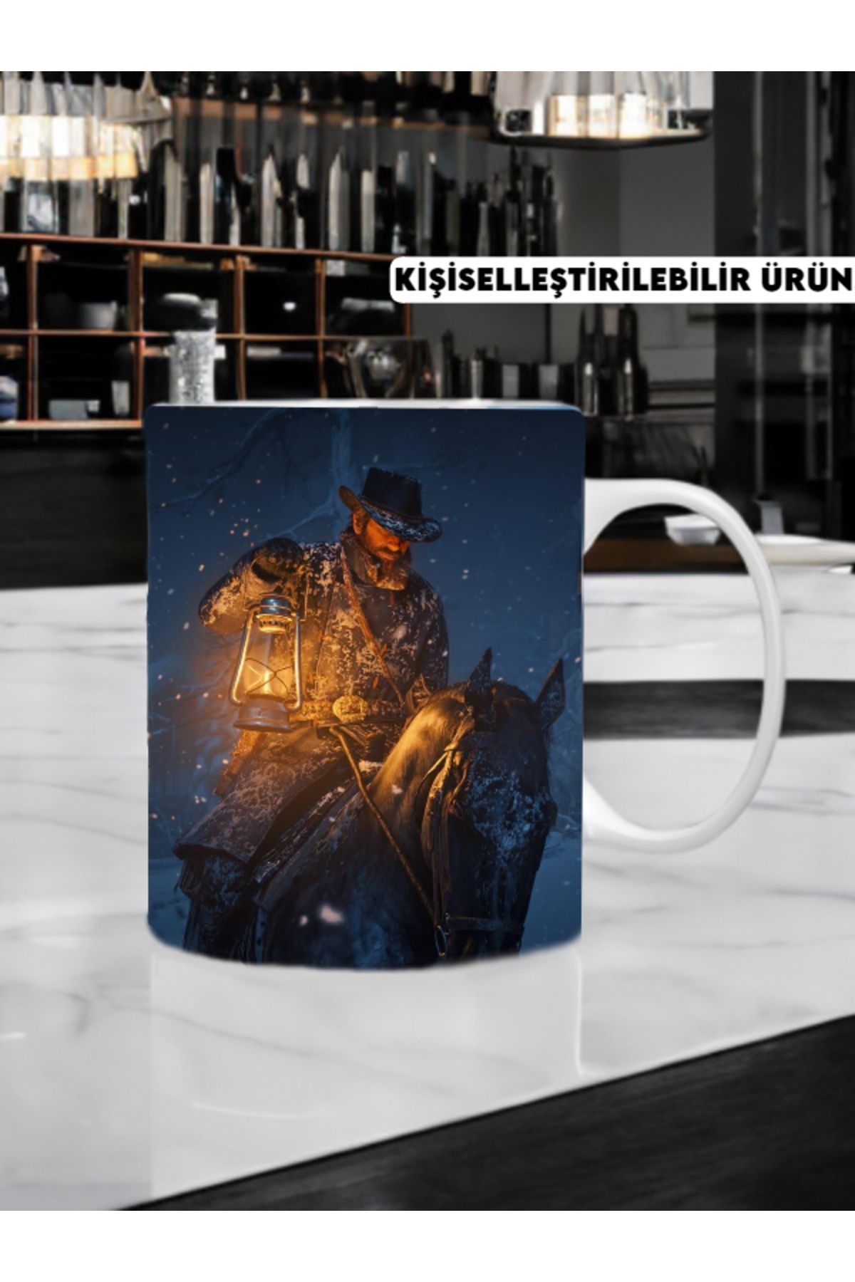 E-Evoo Red Dead Redemption Arthur Morgan Temalı Kupa Bardak