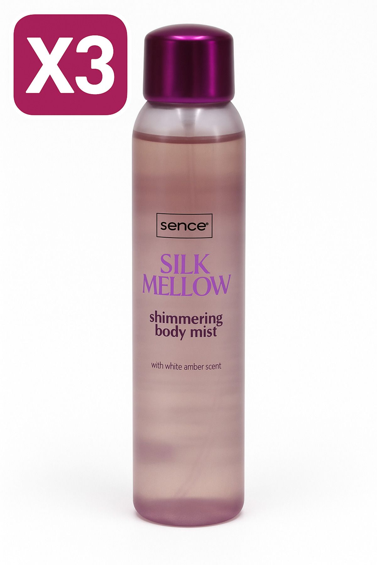 SENCE X3-sence Spray De Corp Brăcător 200ml Silk Mellow - One Size