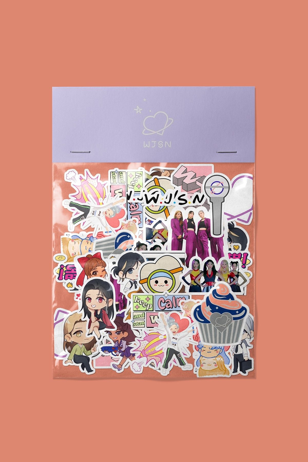 dadi ramba WJSN Cosmic GirlsSticker paketi -Bullet Journal - Ajanda -Laptop Etiket Çıkartma