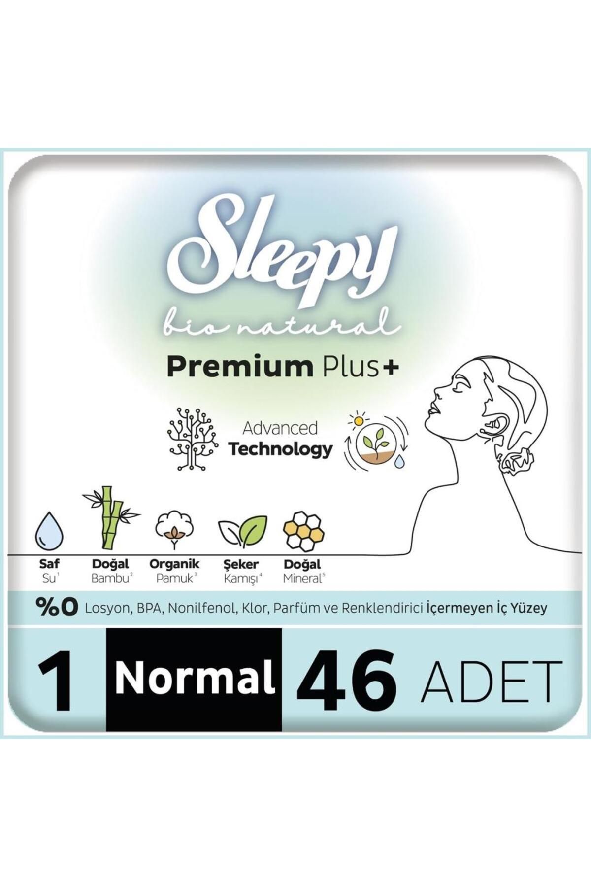 Skygo Sleepy Bio Natural Premium Plus Mega Normal Ped 46 Adet