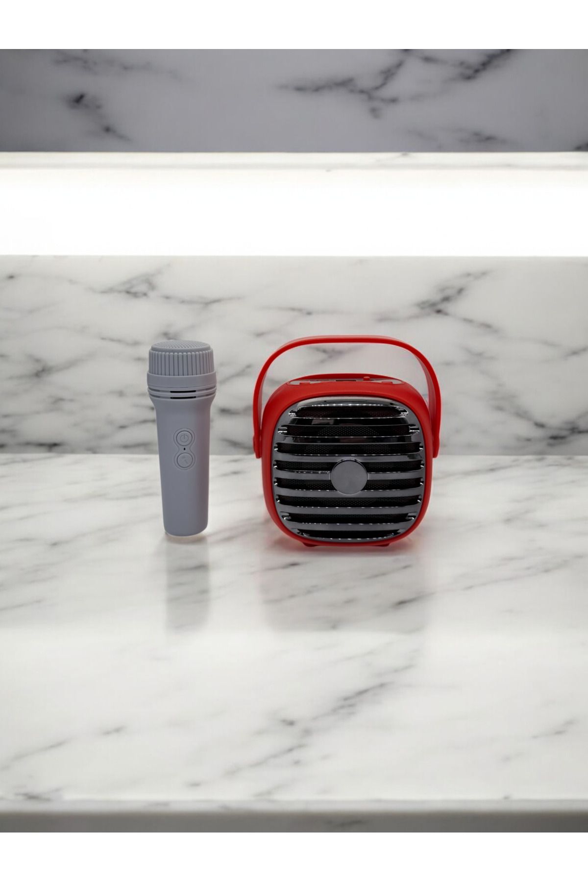 DUBİGOLD TAŞINABİLİR KARAOKE MİKROFONLU BLUETOOTH HOPARLÖR