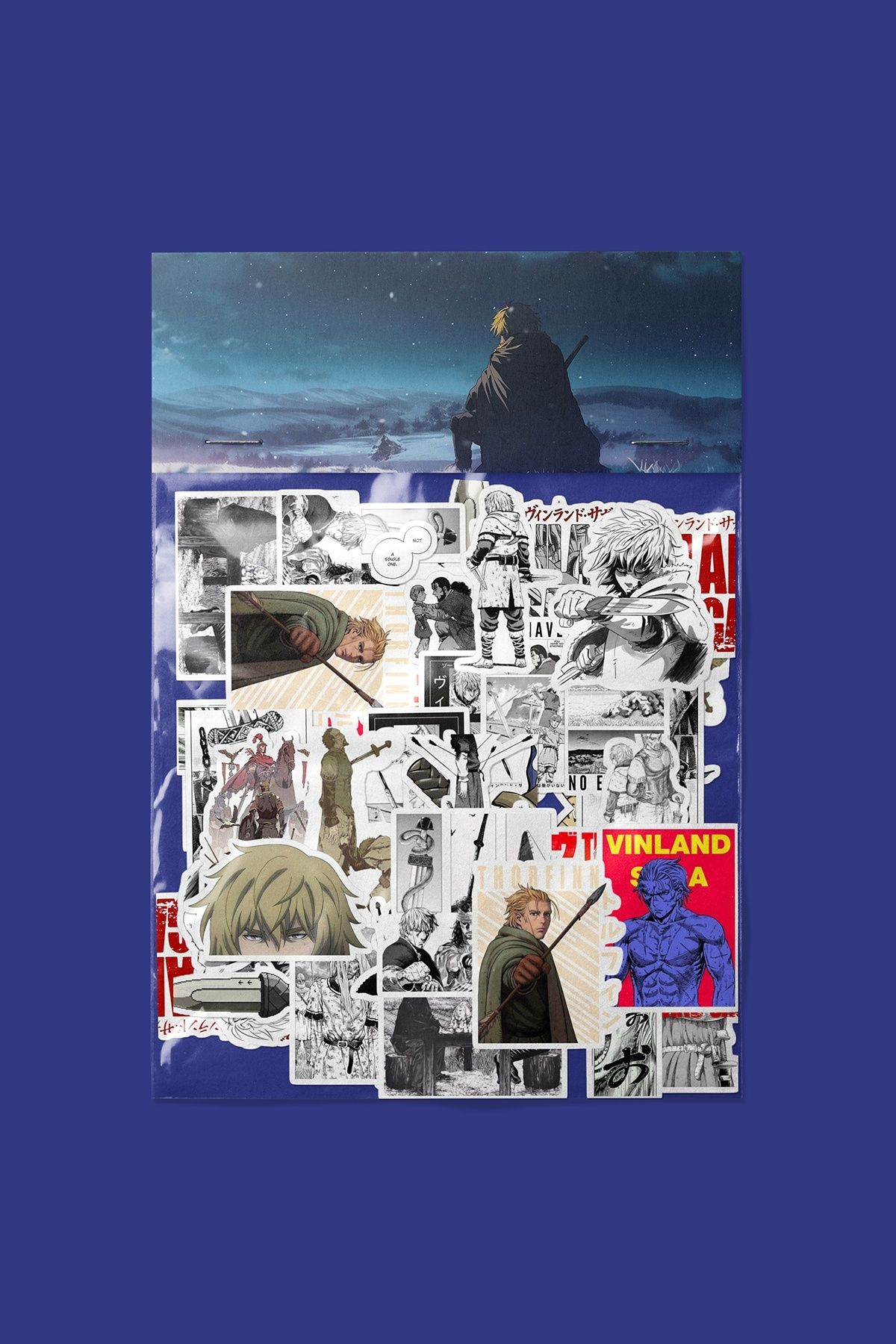 dadi ramba Vinland Saga Sticker paketi -Bullet Journal - Ajanda -Laptop Etiket Çıkartma