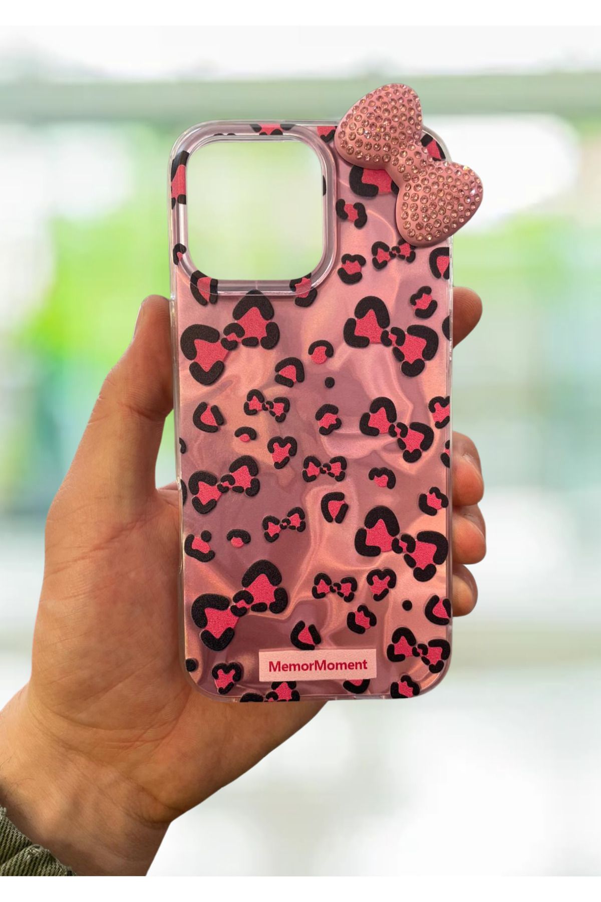 NEXE İPHONE 16 PRO MAX KILIF FİYONK DESEN TASARIM KAPAK