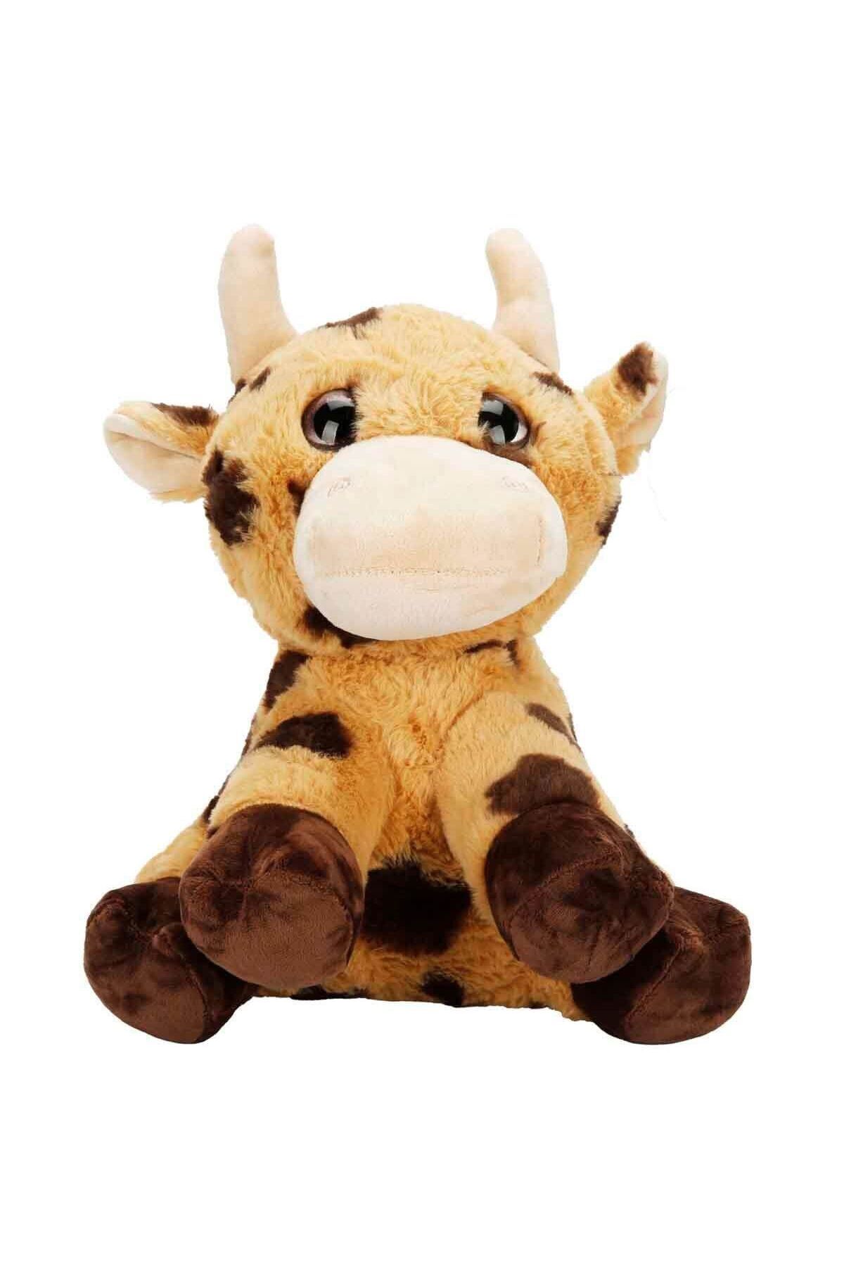 melfxxl eticaret 4778 Benekli İnek Peluş 30 cm -Sunman