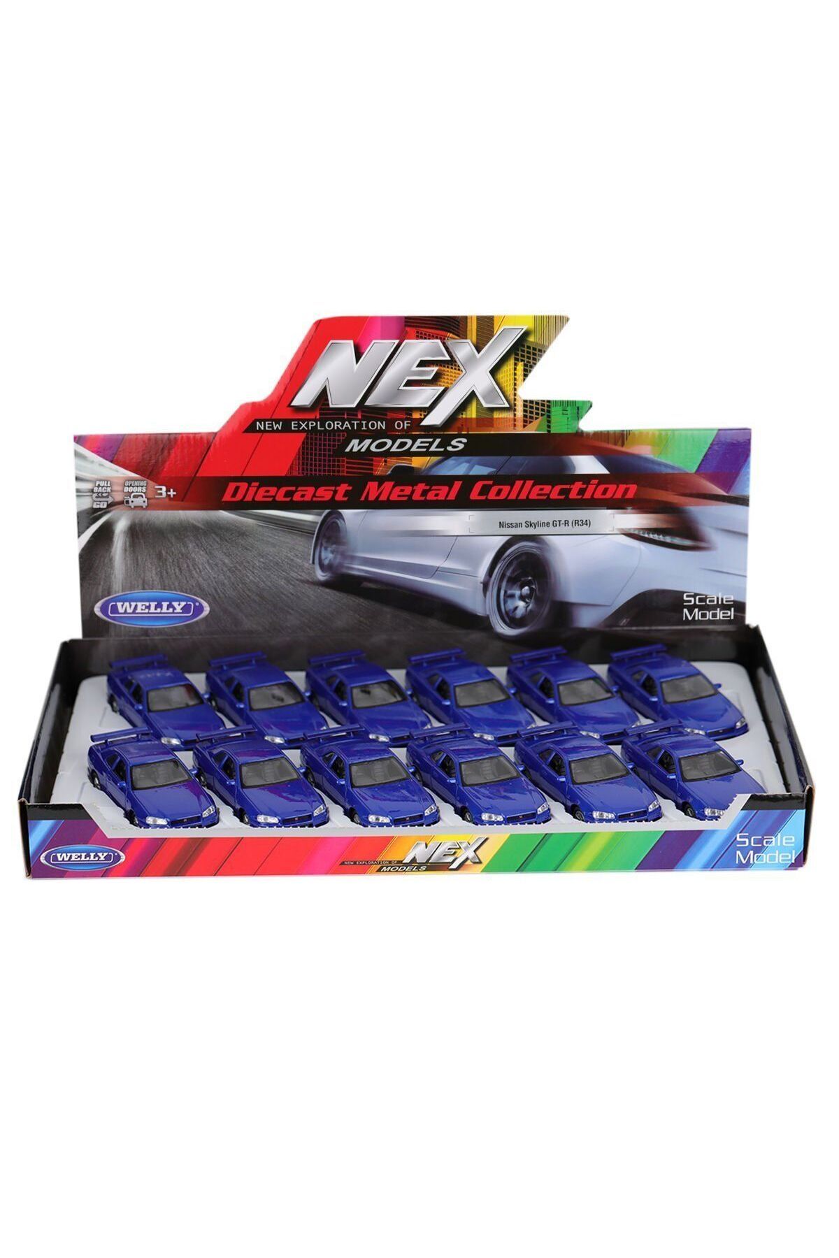 melfxxl eticaret 43798 Welly Çek Bırak Nissan Skyline -Karsan Oyuncak
