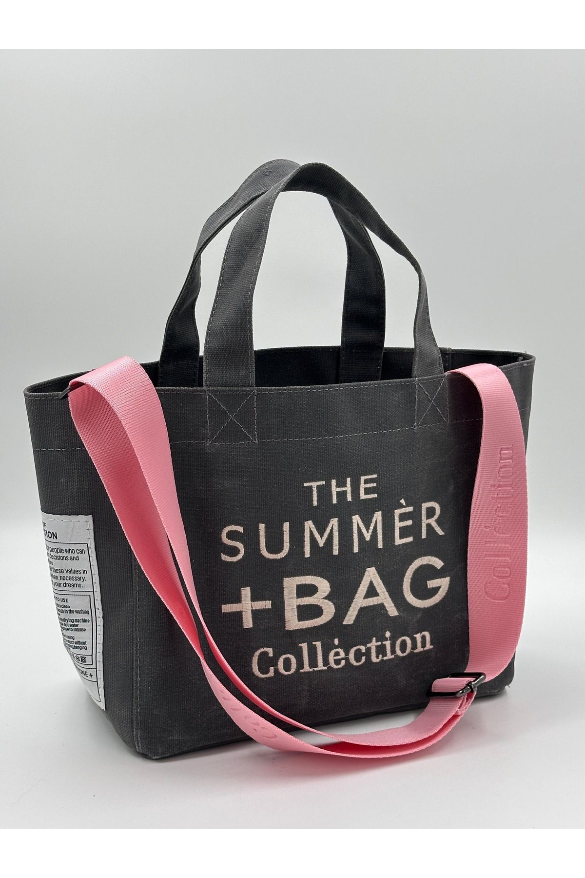 DMG Collection The summer Bag collection mumlu kanvas kumaş kolan askılı kadın omuz ve kol çantası