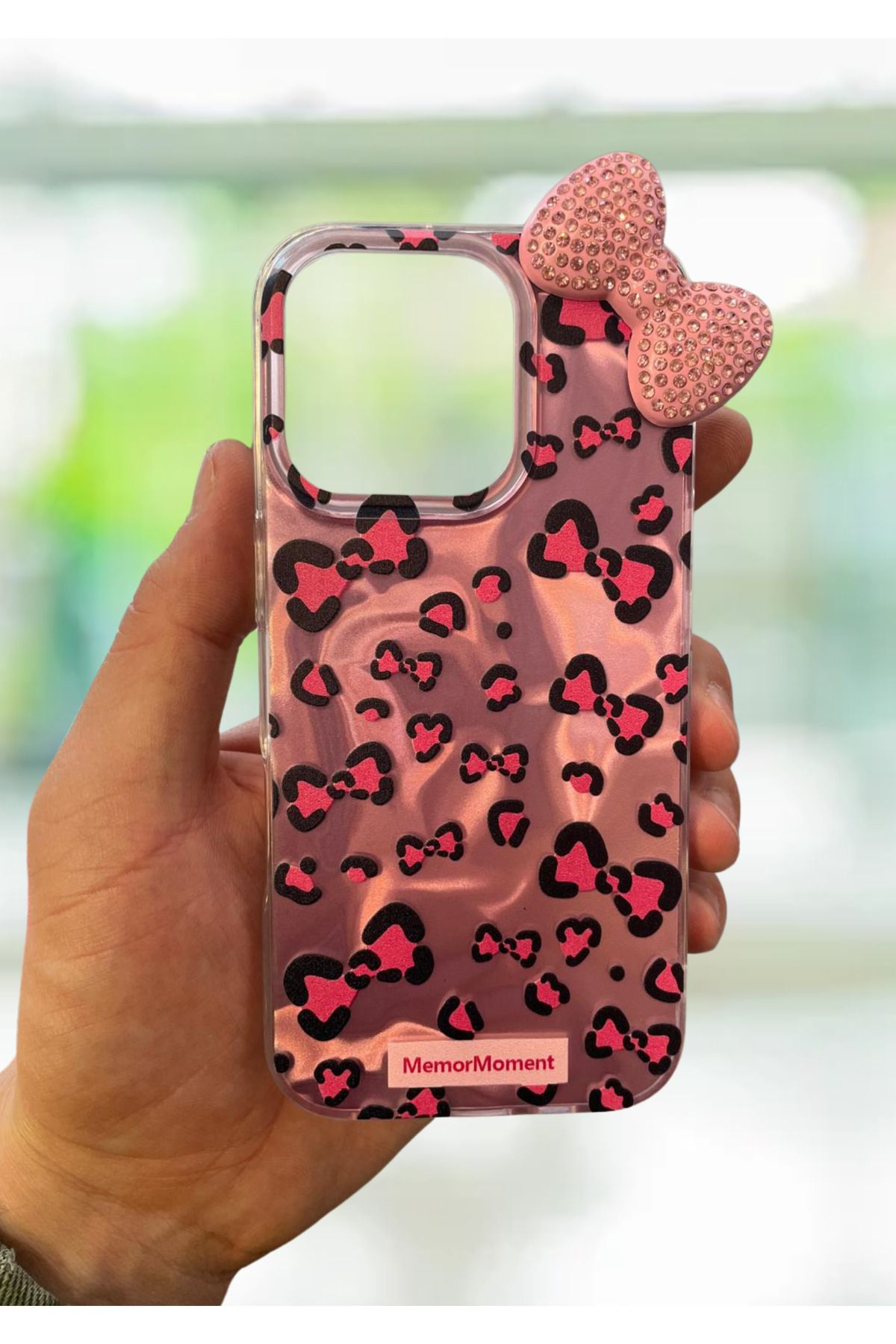 NEXE İPHONE 16 PRO KILIF FİYONK DESEN TASARIM KAPAK