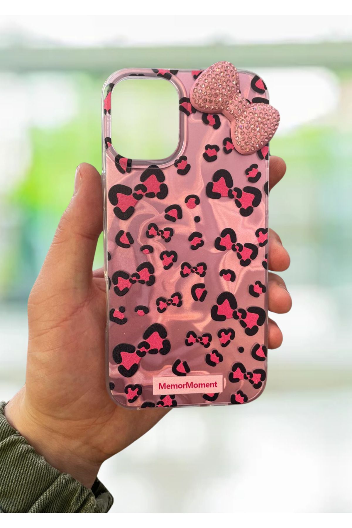 NEXE İPHONE 16 PLUS KILIF FİYONK DESEN TASARIM KAPAK