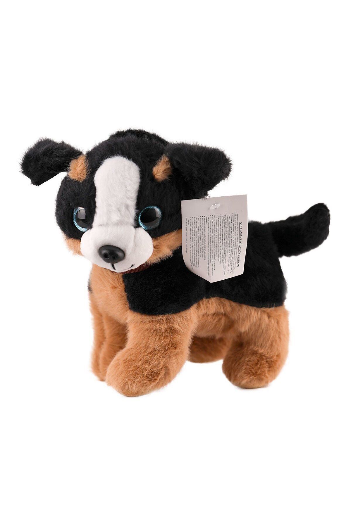 melfxxl eticaret KZL-2309033 Havlayan Peluş Köpek -Kızılkaya Oyuncak