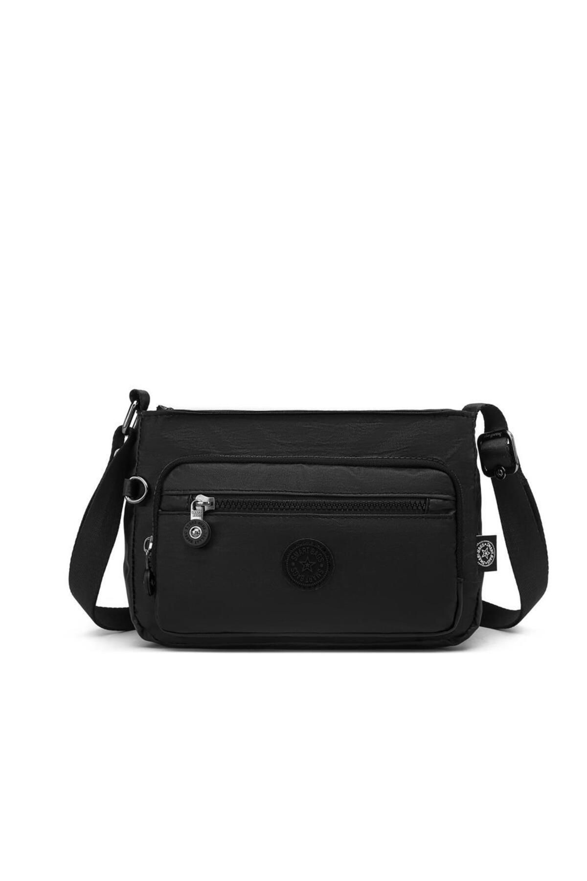 SMART BAGS Metalik Kumaş Kadın Postacı Çantası Smart Bags 3270