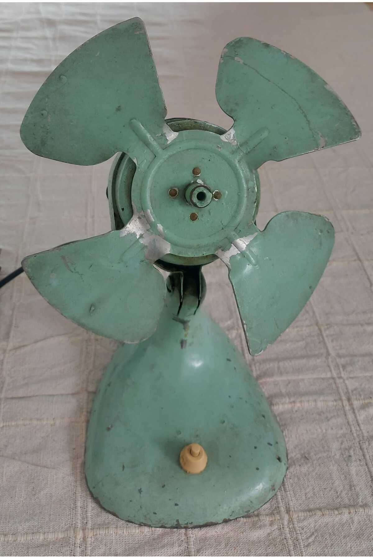 depo haki 30 cm. Sovyet Üretimi Komple Metal Vantilatör (Çalışır Durumda)