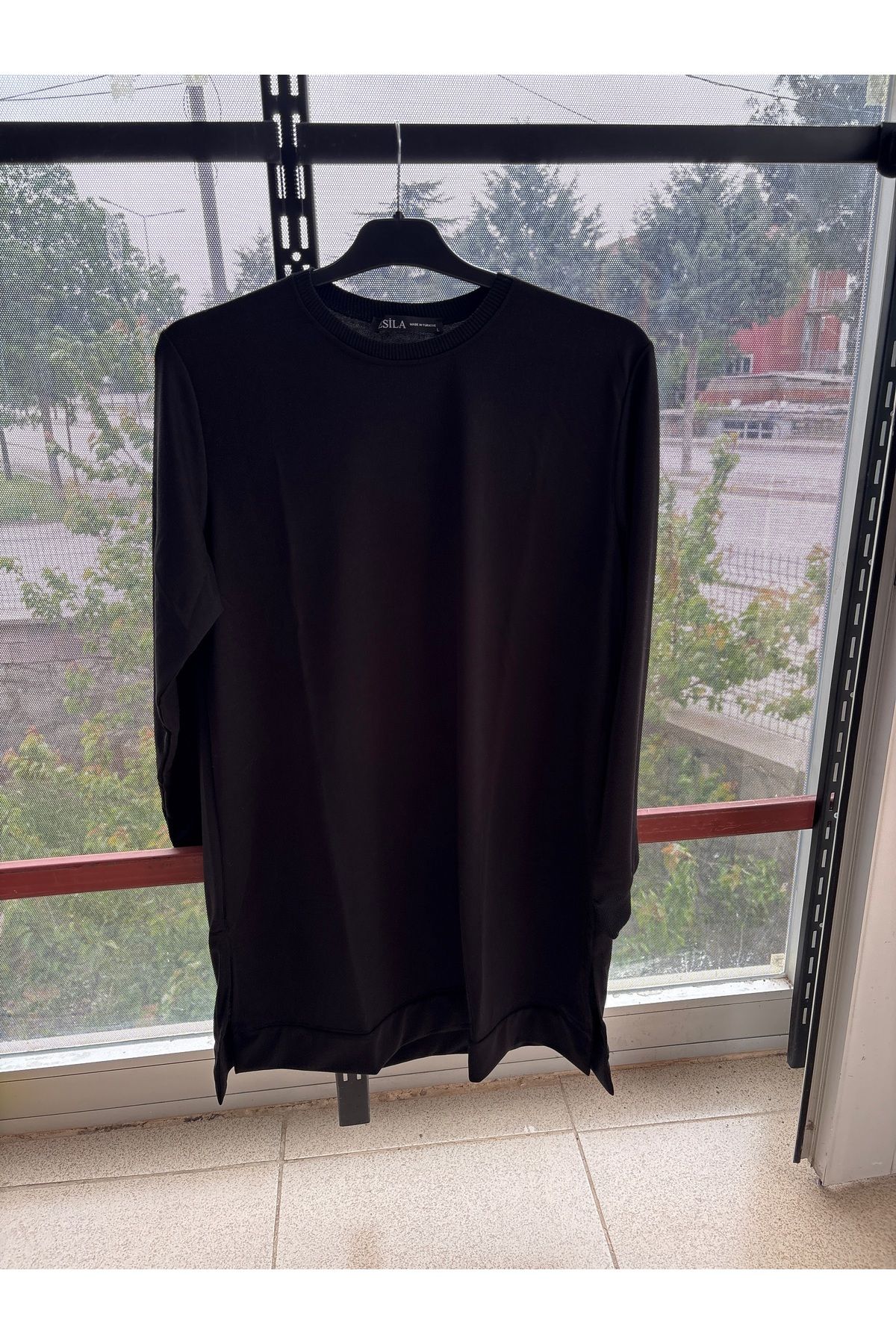 Butik Tek renk Kadın Basic Sveat Tunik
