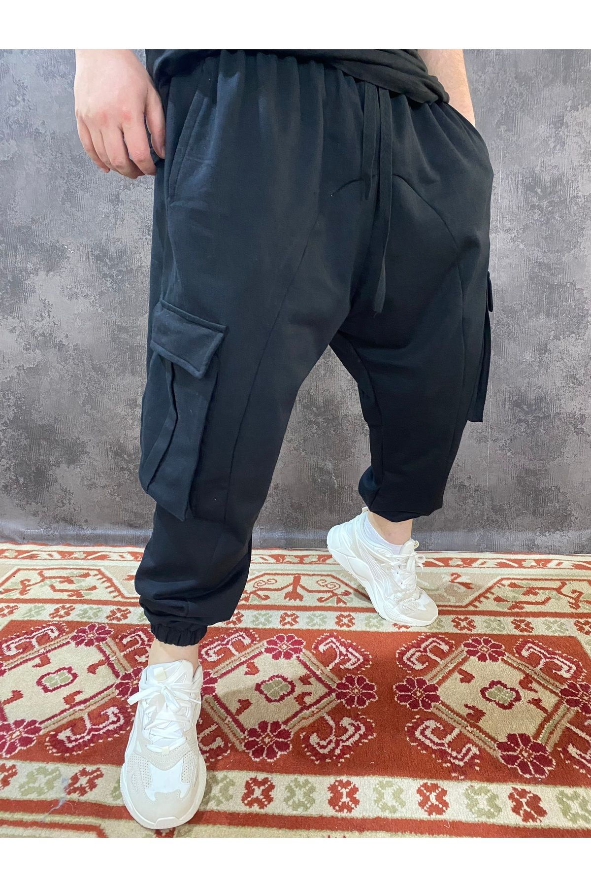 AUST JEANS KARGO CEPLİ ŞALVAR EŞOFMAN ALTI