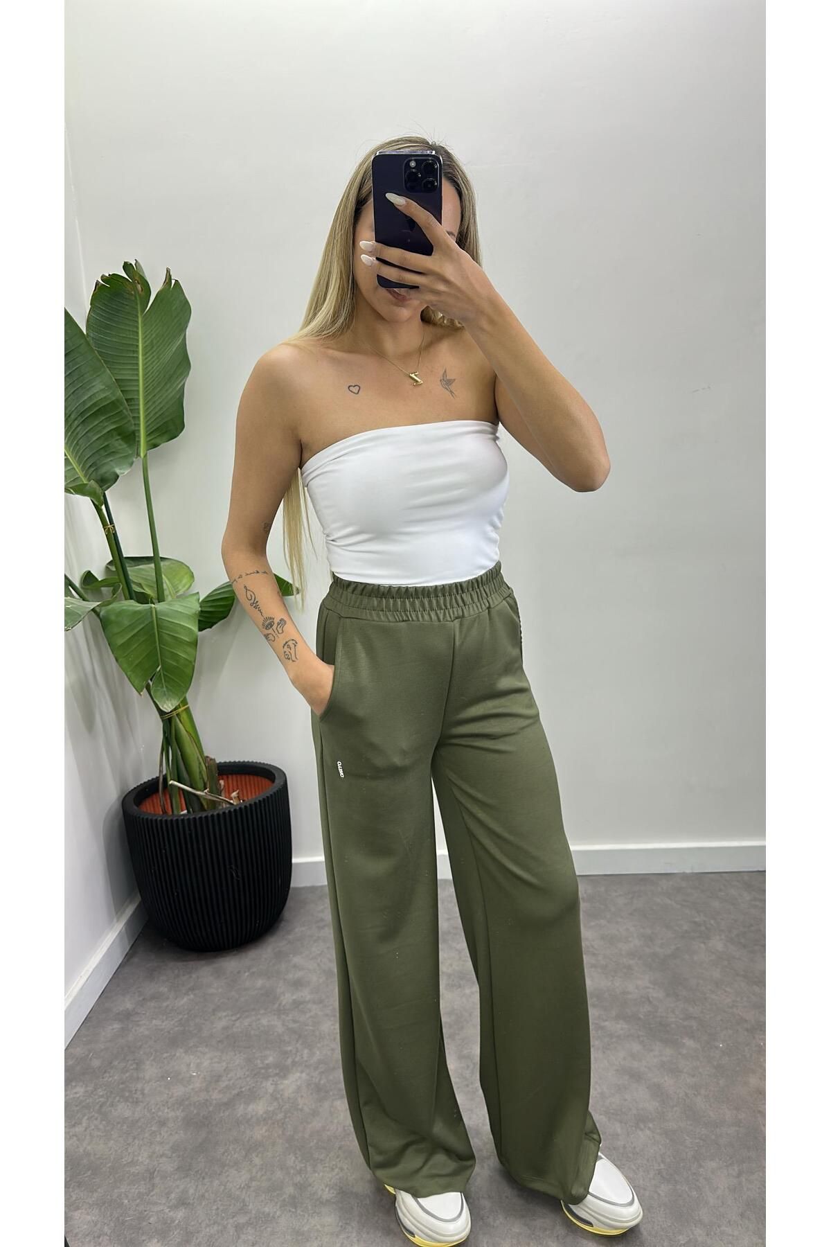 Acar Boutique Orijinal Marka Model Bol Paça Eşofman Altı