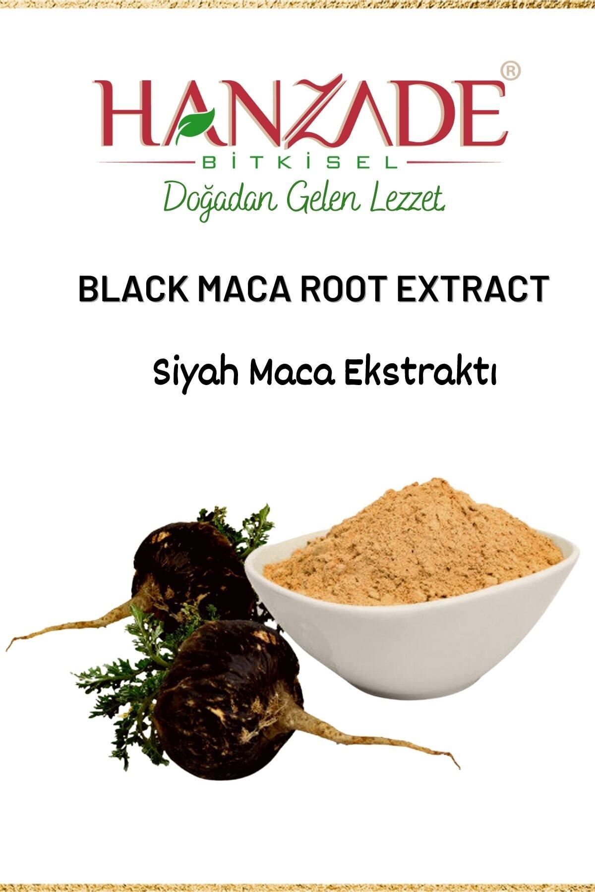 Hanzade Bitkisel-Black Maca Root Powder Extract Lepidium Black Maca Root Powder Extract Lepidium 100 Gr 4