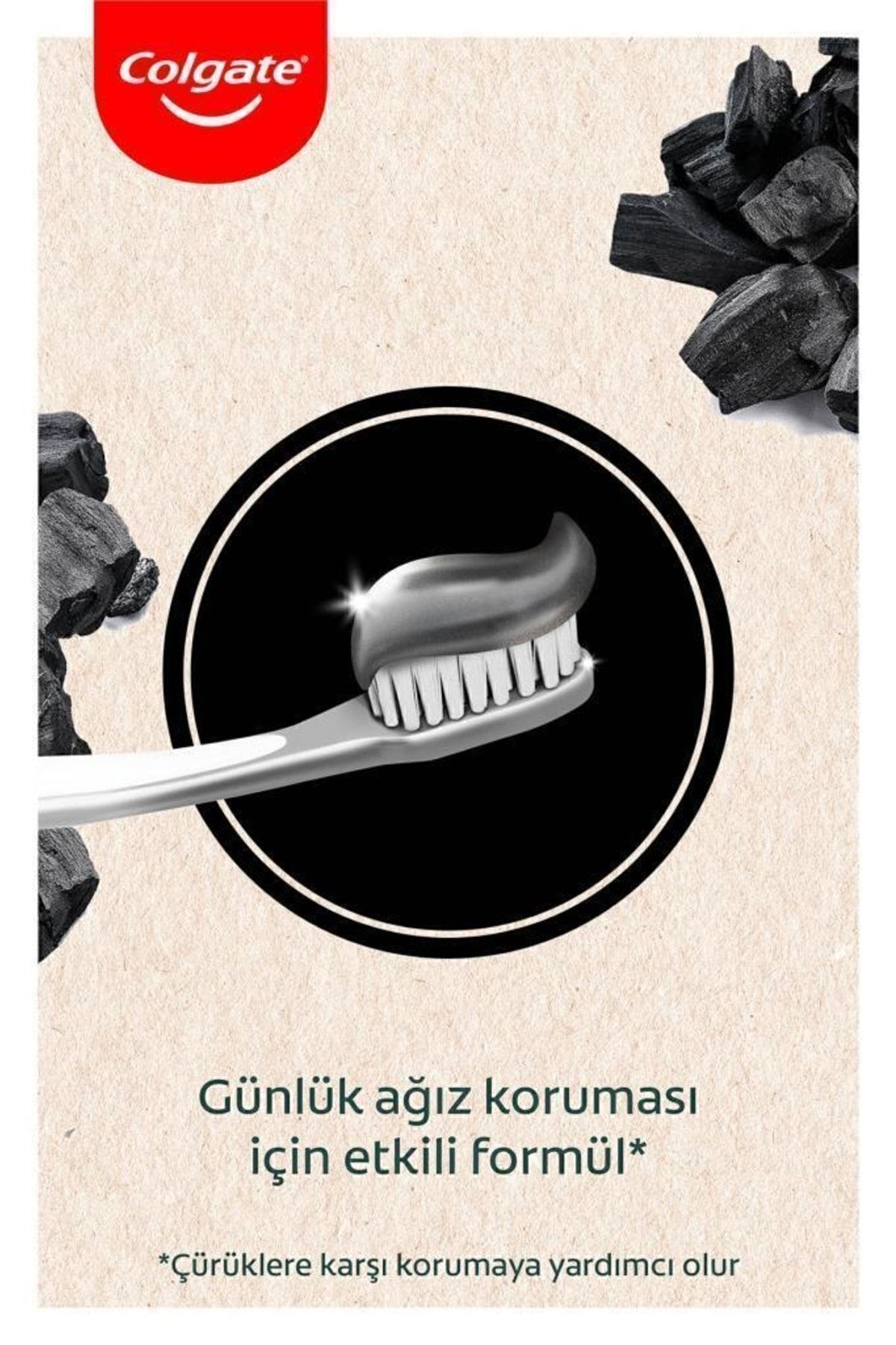 Colgate-Natural Extracts Activated Carbon and Mint Pure Cleansing Toothpaste 50 ml 3