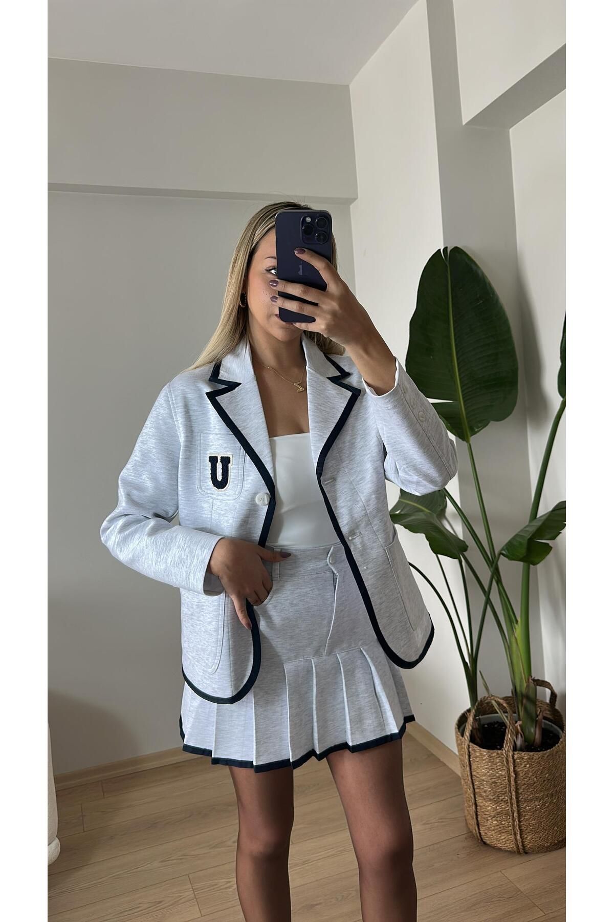 Acar Boutique Tasarım Şortlu Etek