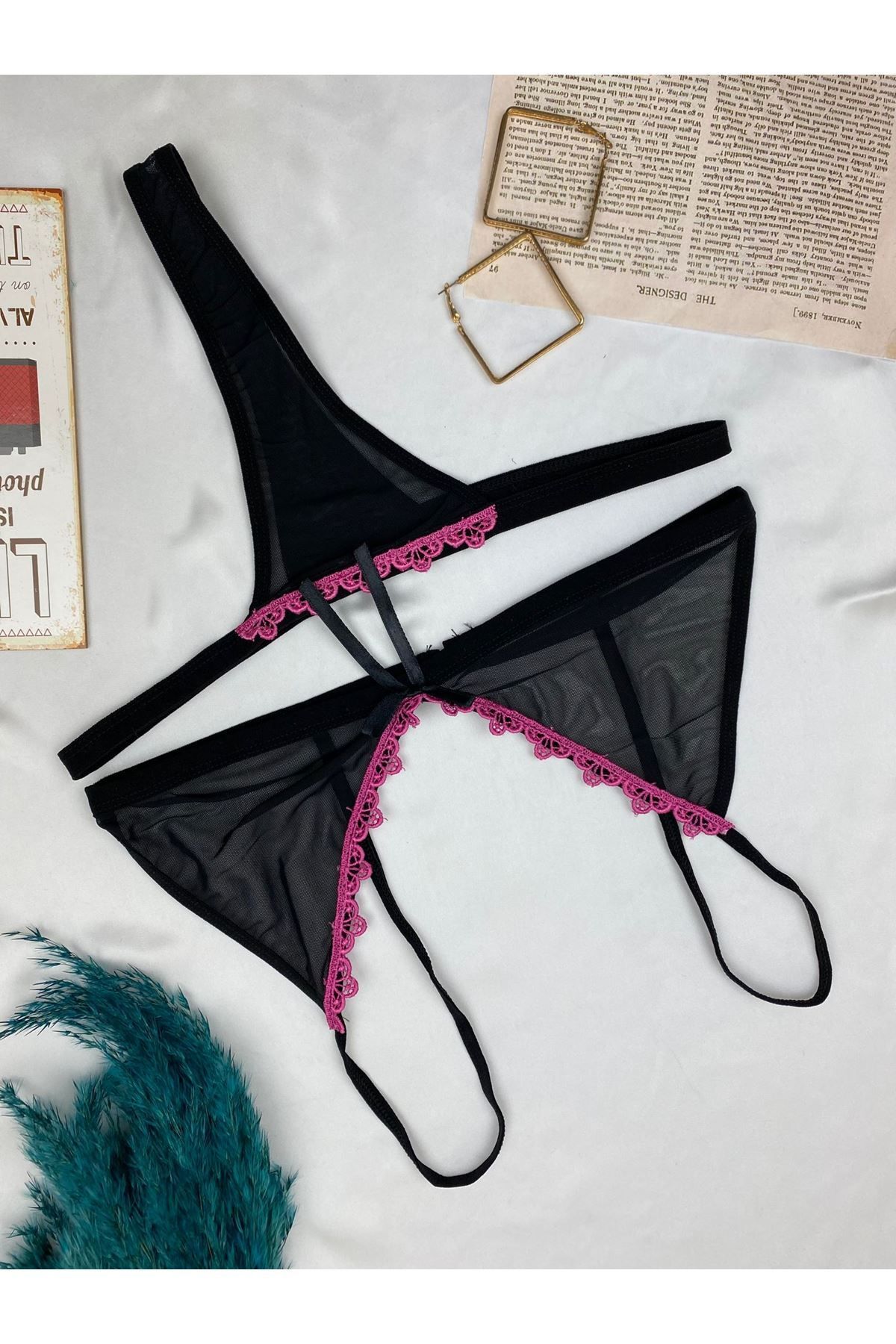 Shop58 Kadın Sütyen Külot Iç Çamaşır Takımı
