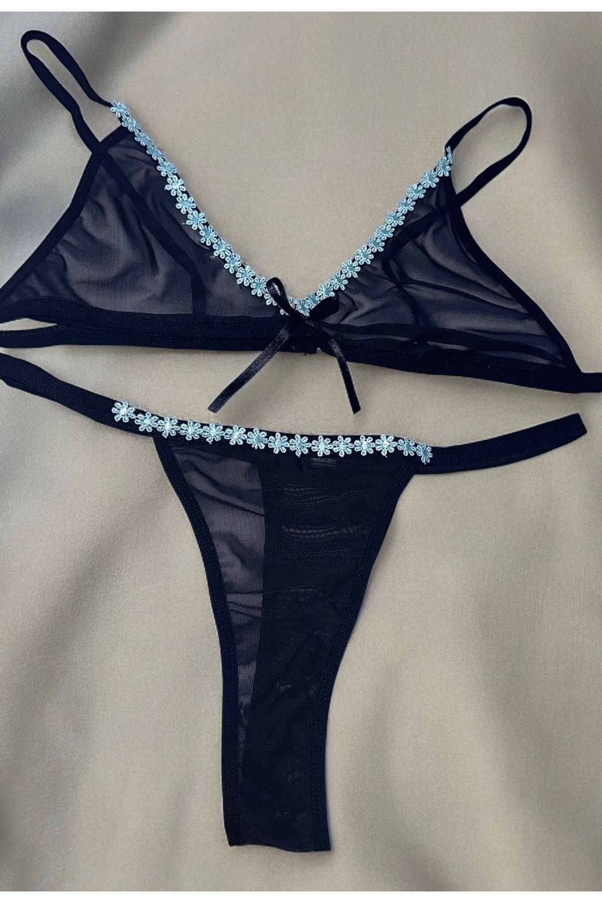Shop58 Kadın Sütyen Külot Iç Çamaşır Takımı