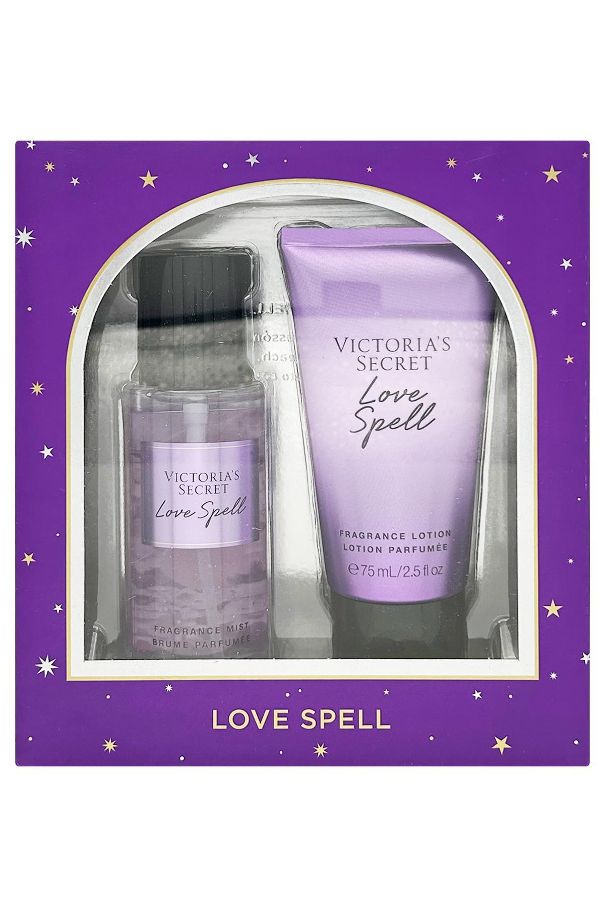 Victoria's Secret Love Spell Vücut Spreyi ve Losyonu İkili Hediye