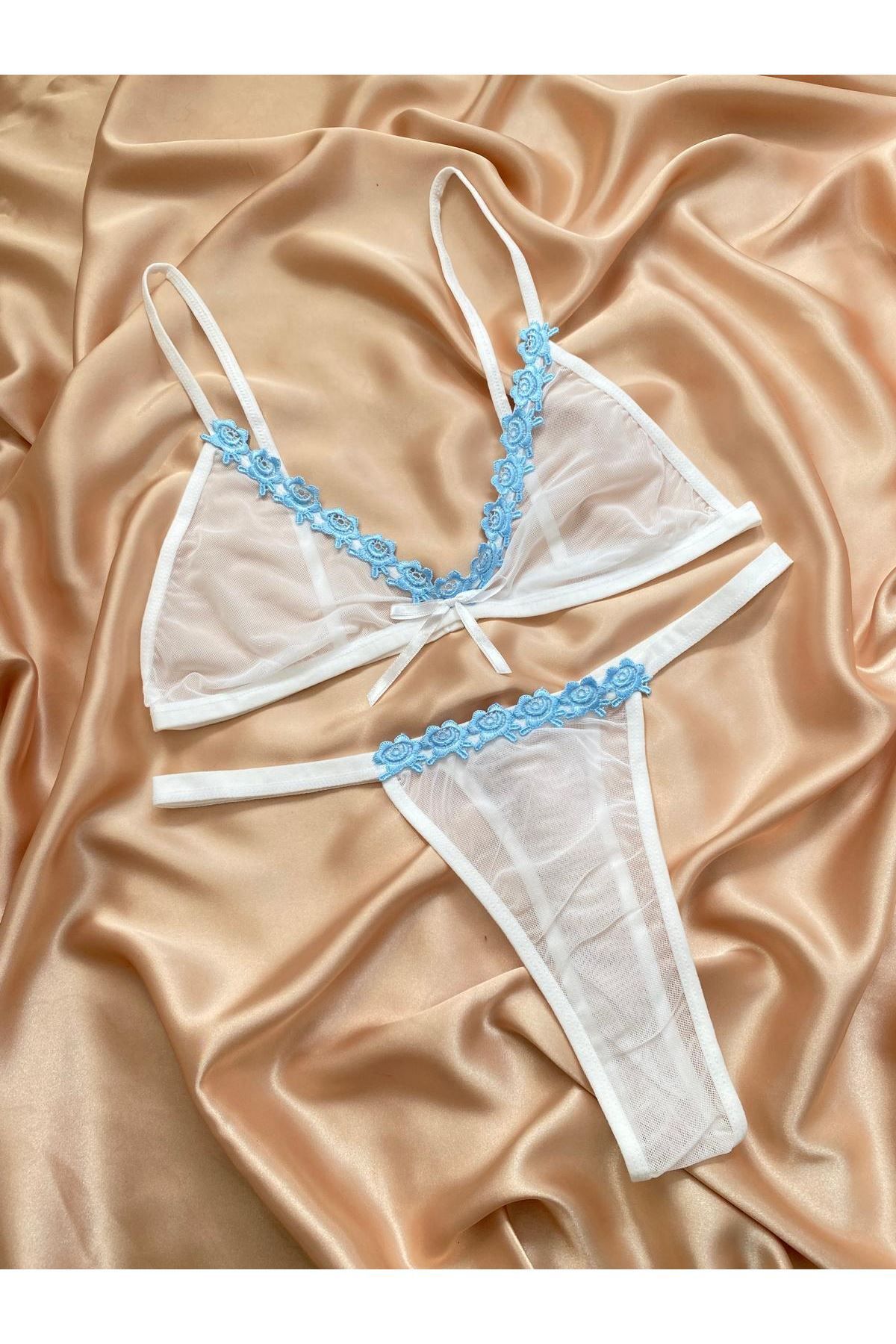 Shop58 Kadın Sütyen Külot Iç Çamaşır Takımı