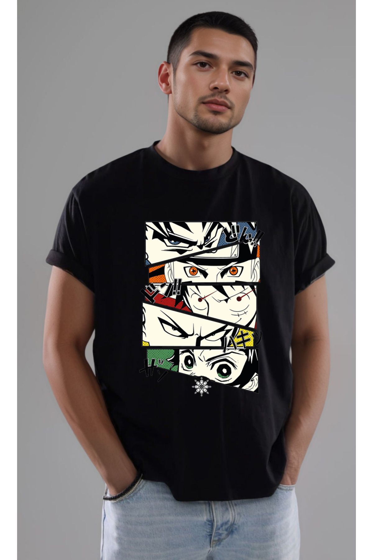 petite pati Anime Baskılı Unisex Tshirt
