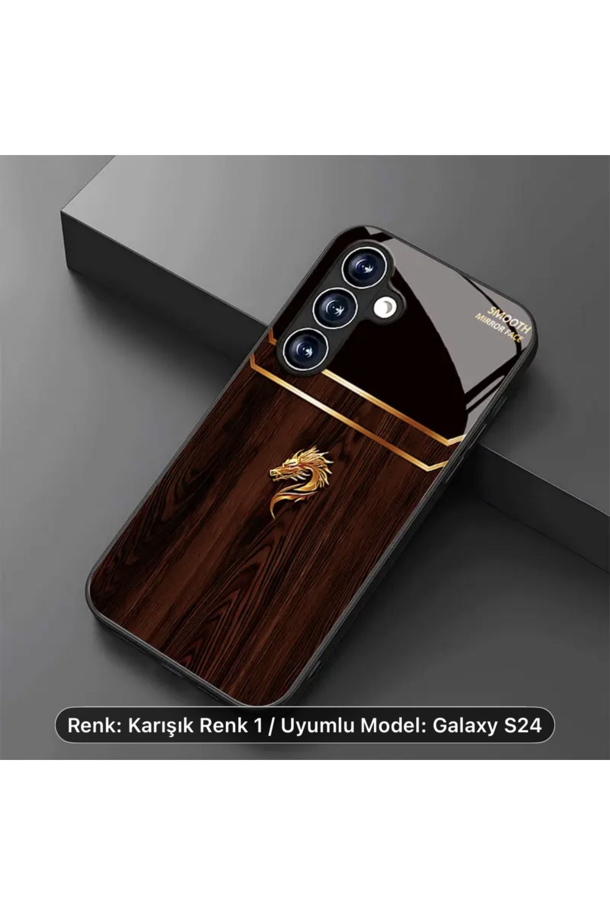 Store Samsung Galaxy S24 Desenli Şık Kılıf