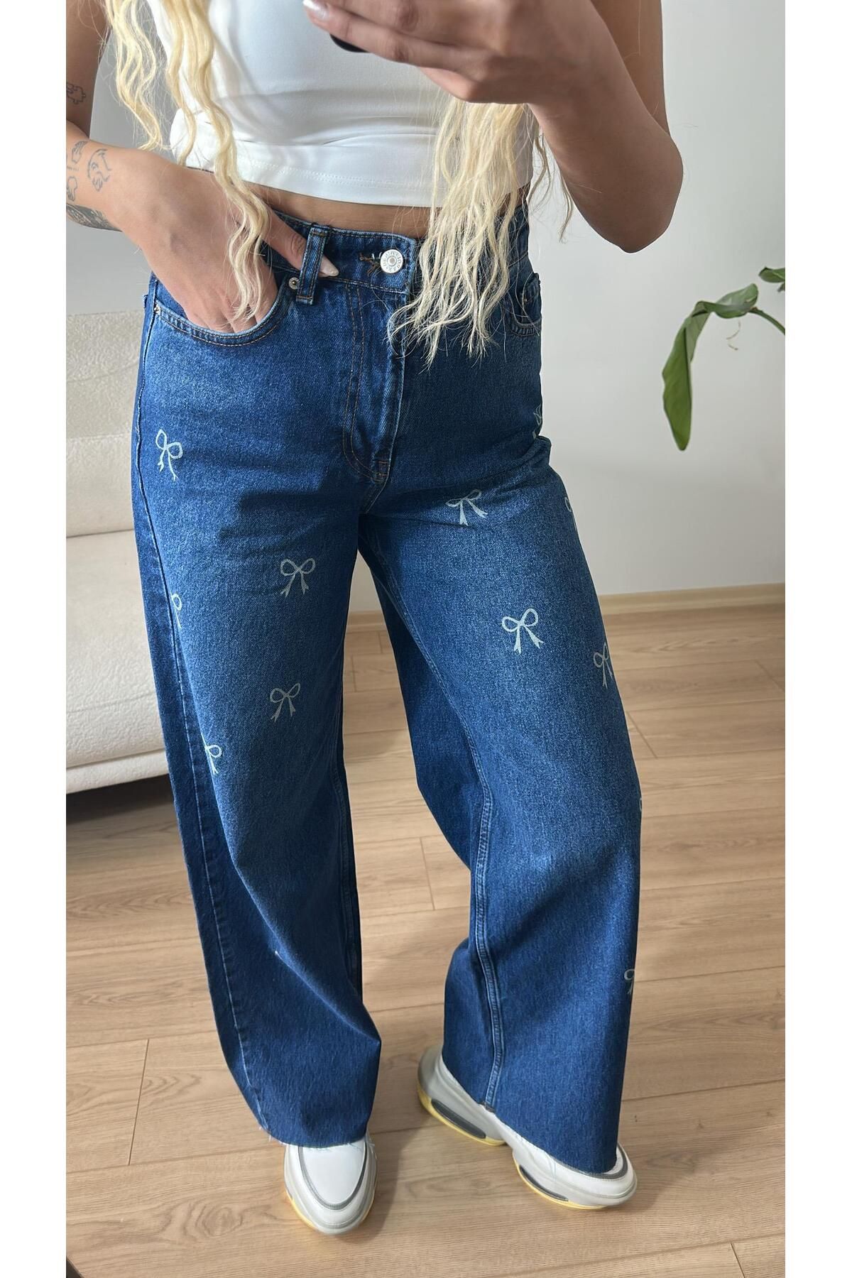 Acar Boutique Kurdele Detay Jean