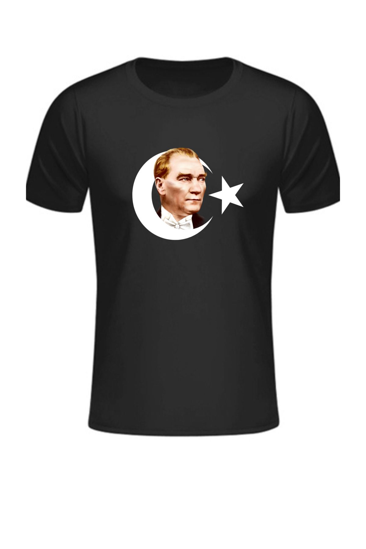 jan loren AYYILDIZ - ATATÜRK BASKILI TİŞÖRT