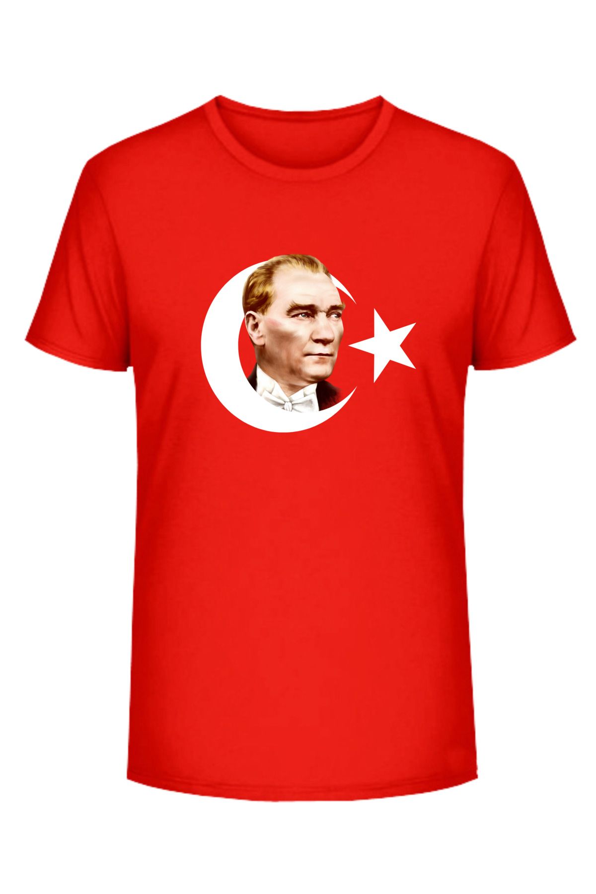 jan loren AYYILDIZ - ATATÜRK BASKILI TİŞÖRT