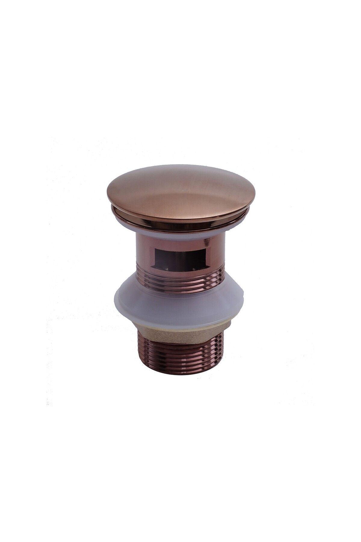 Fontana DR-03M Mat Rose Sifon Üst Takımı (Tahliye Delikli)