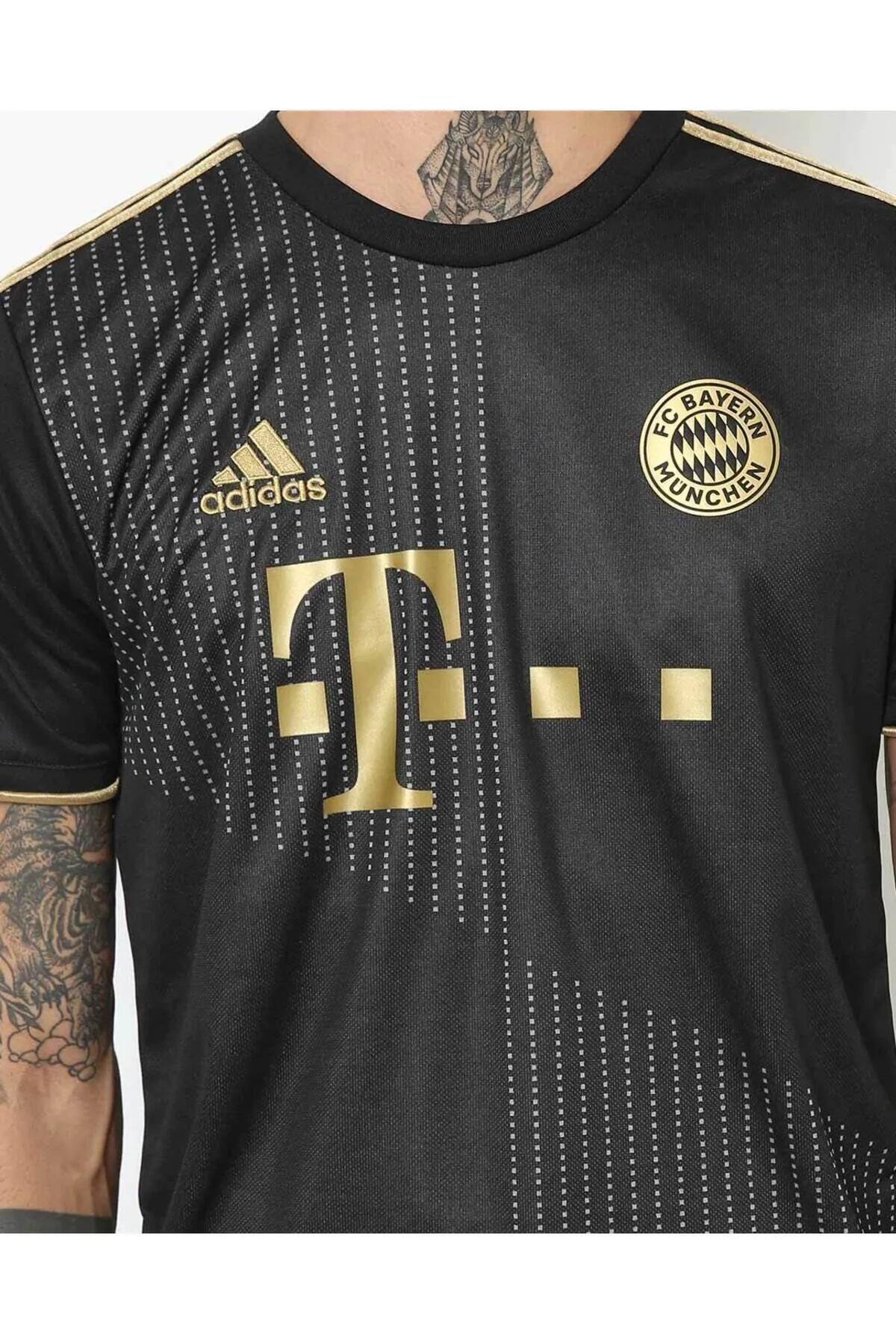 yenteks Bayern. München. Özel Tasarım Gold 21/22 Sezon Yetişkin Forma