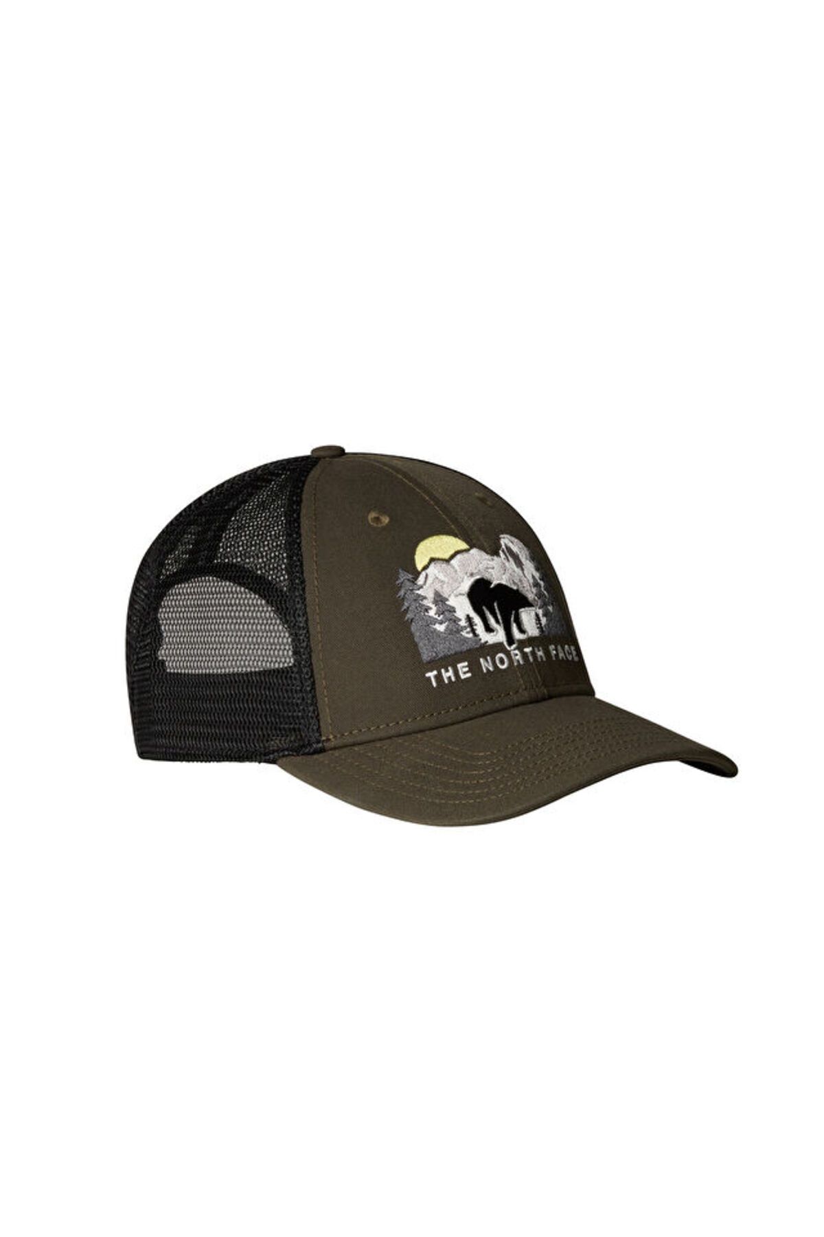THE NORTH FACE Κεντημένο Καπέλο Mudder Trucker Χακί für Adult Unisex - Standard