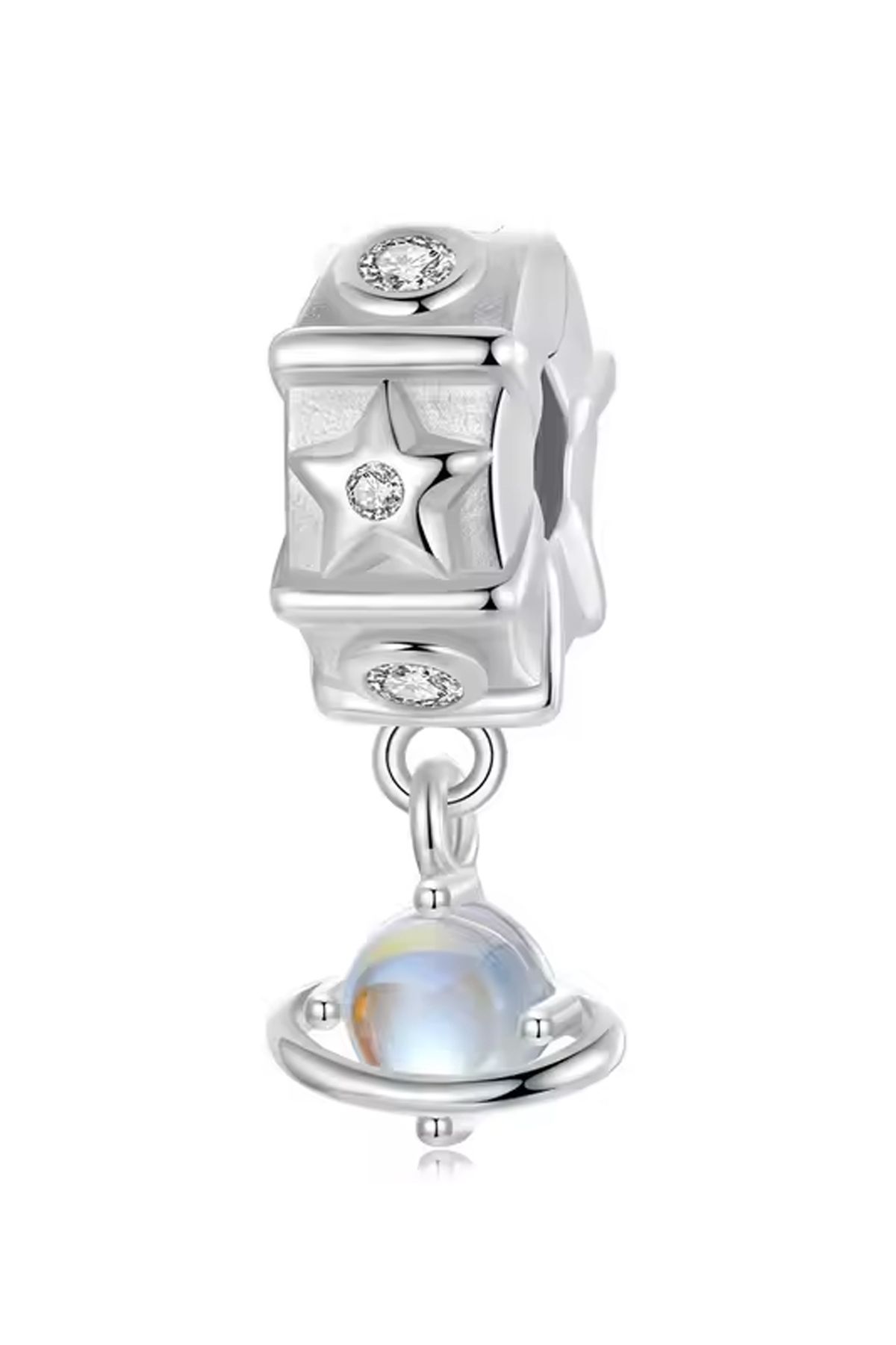 Fubena Astronot Sallantılı Yıldız Klips Charm