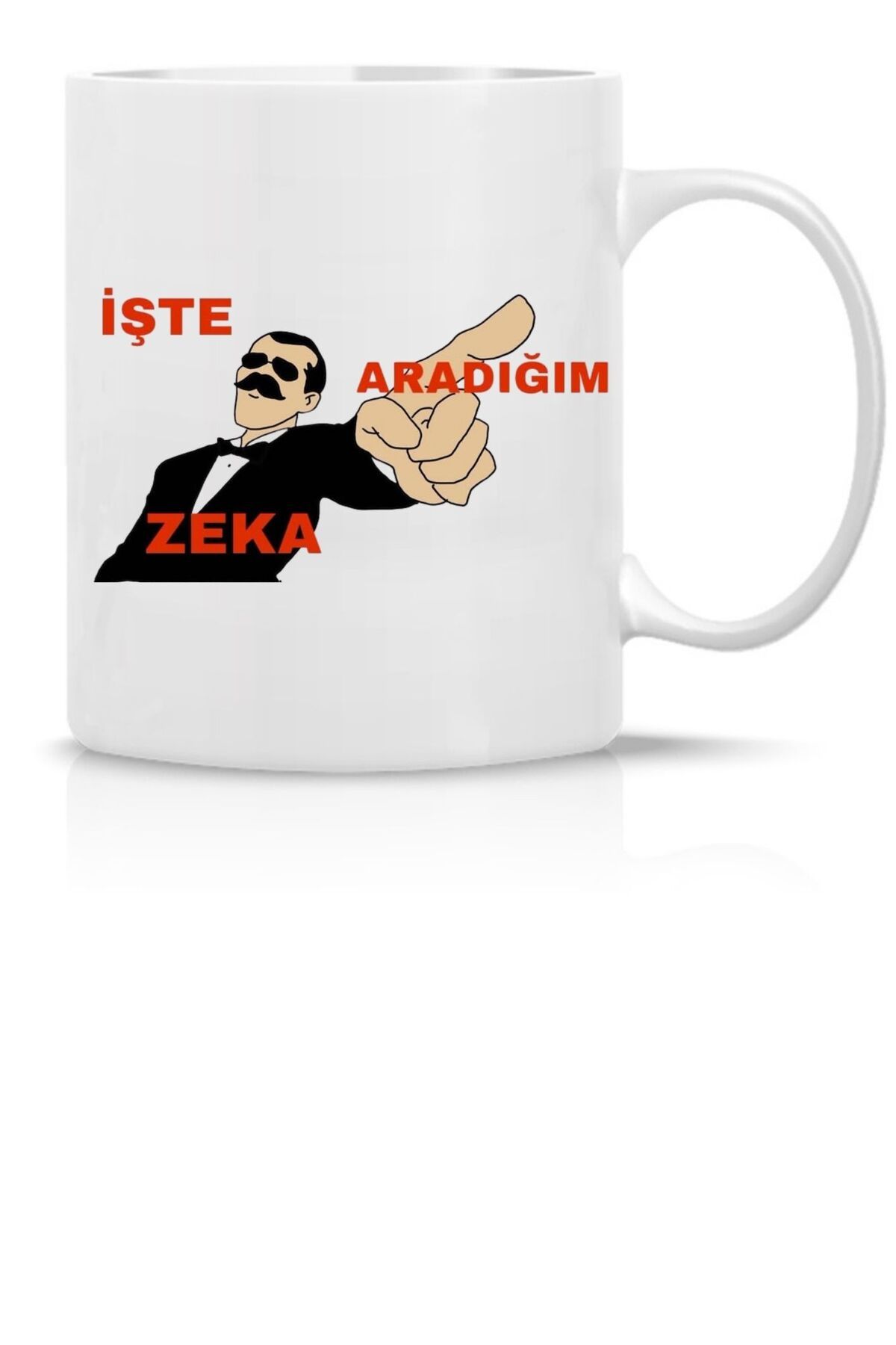 VANİLLA HANDESEVİM İŞTE ARADIĞIM ZEKA BASKILI KAHVE VEYA ÇAY KUPASI