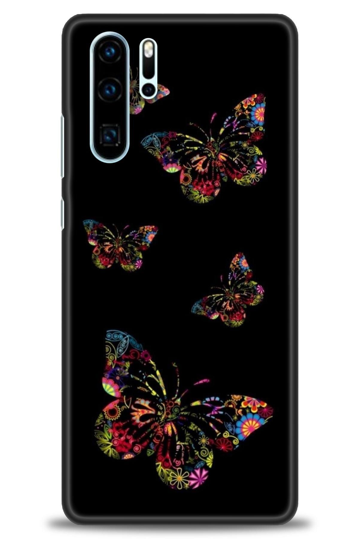 CooperTech Huawei P30 Pro İle Uyumlu HD Baskılı Silikon Kılıf - 23