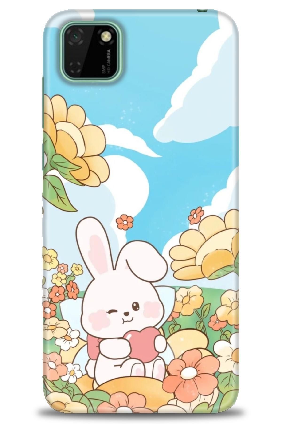 CooperTech Huawei Y5P İle Uyumlu HD Baskılı Silikon Kılıf - 92
