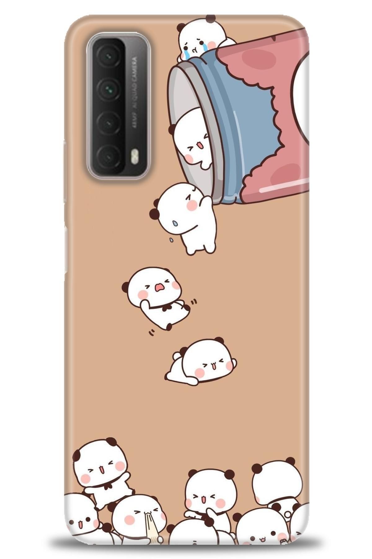 CooperTech Huawei P Smart 2021 İle Uyumlu HD Baskılı Silikon Kılıf - 681