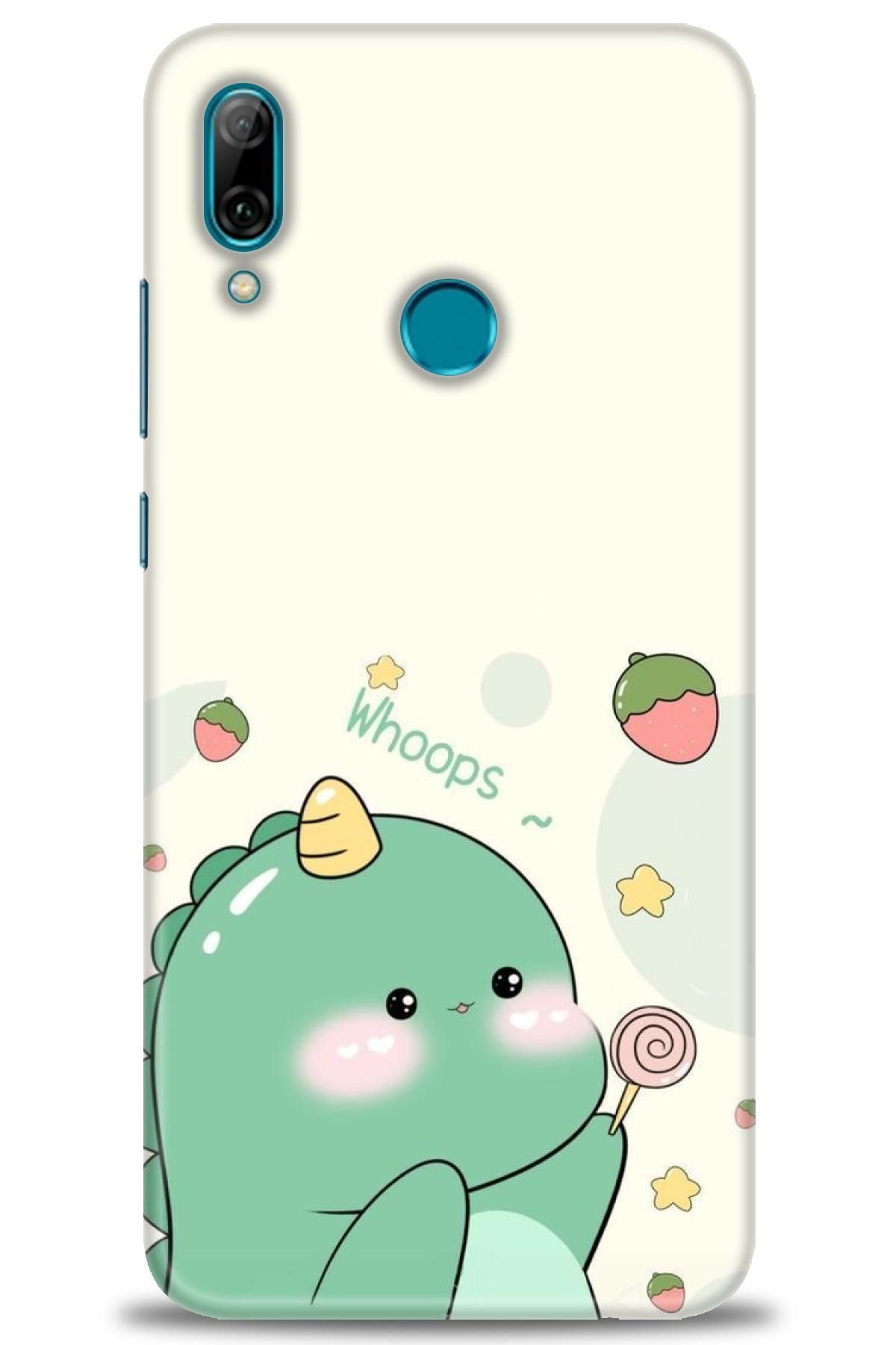 CooperTech Huawei P Smart Pro 2019 İle Uyumlu HD Baskılı Silikon Kılıf - 587