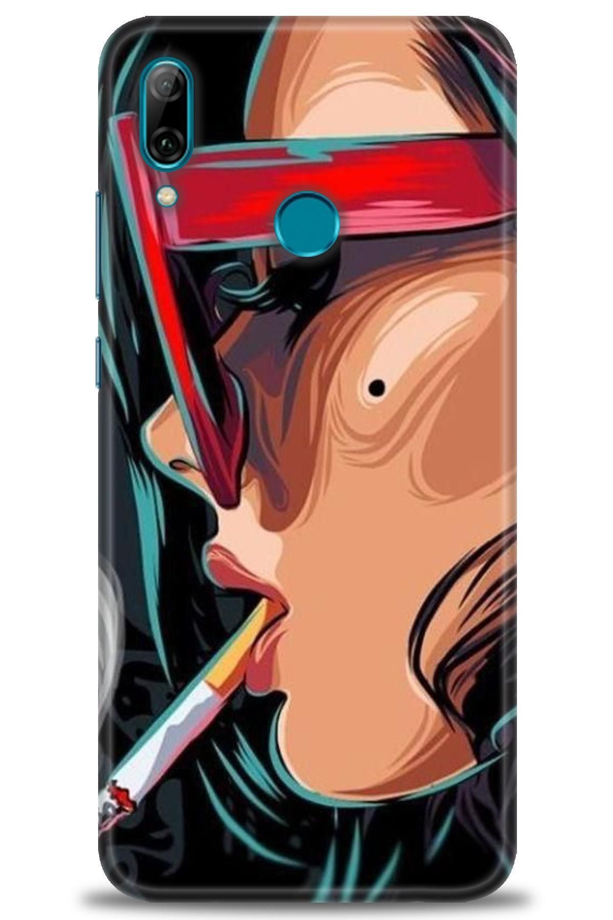 CooperTech Huawei P Smart Pro 2019 İle Uyumlu HD Baskılı Silikon Kılıf - 240