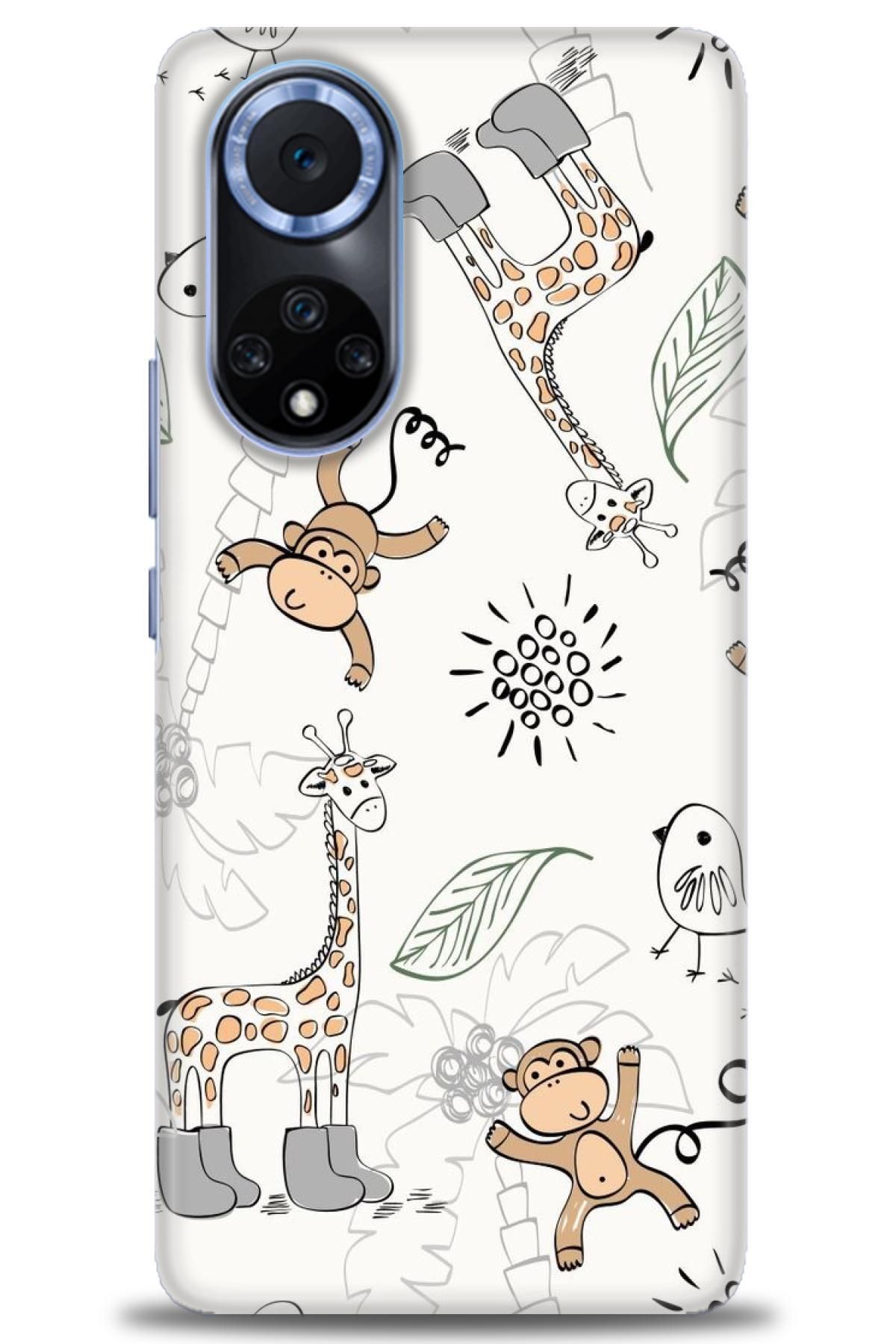 CooperTech Huawei Honor 50 İle Uyumlu HD Baskılı Silikon Kılıf - 923