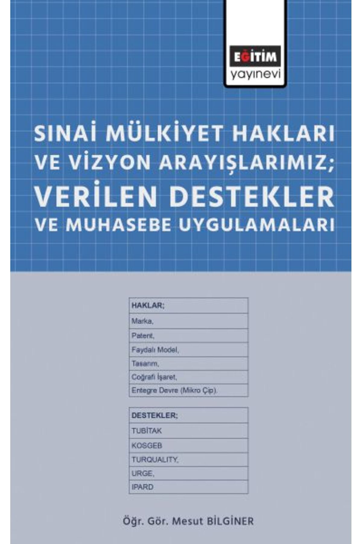 Destek Yayınları Sınai Mülkiyet Hakları ve Vizyon Arayışlarımız; Verilen Destekler ve Muhasebe Uygulamaları