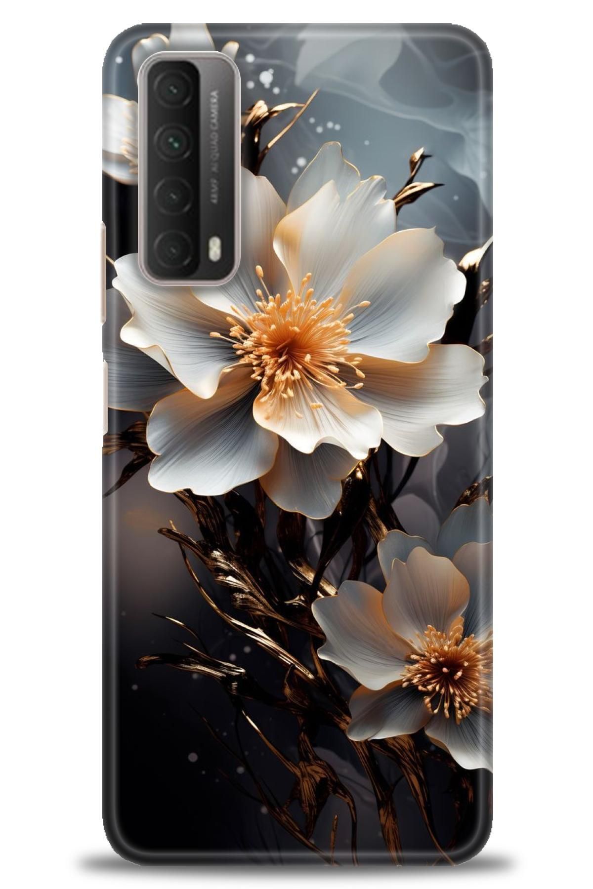 CooperTech Huawei P Smart 2021 İle Uyumlu HD Baskılı Silikon Kılıf - 357