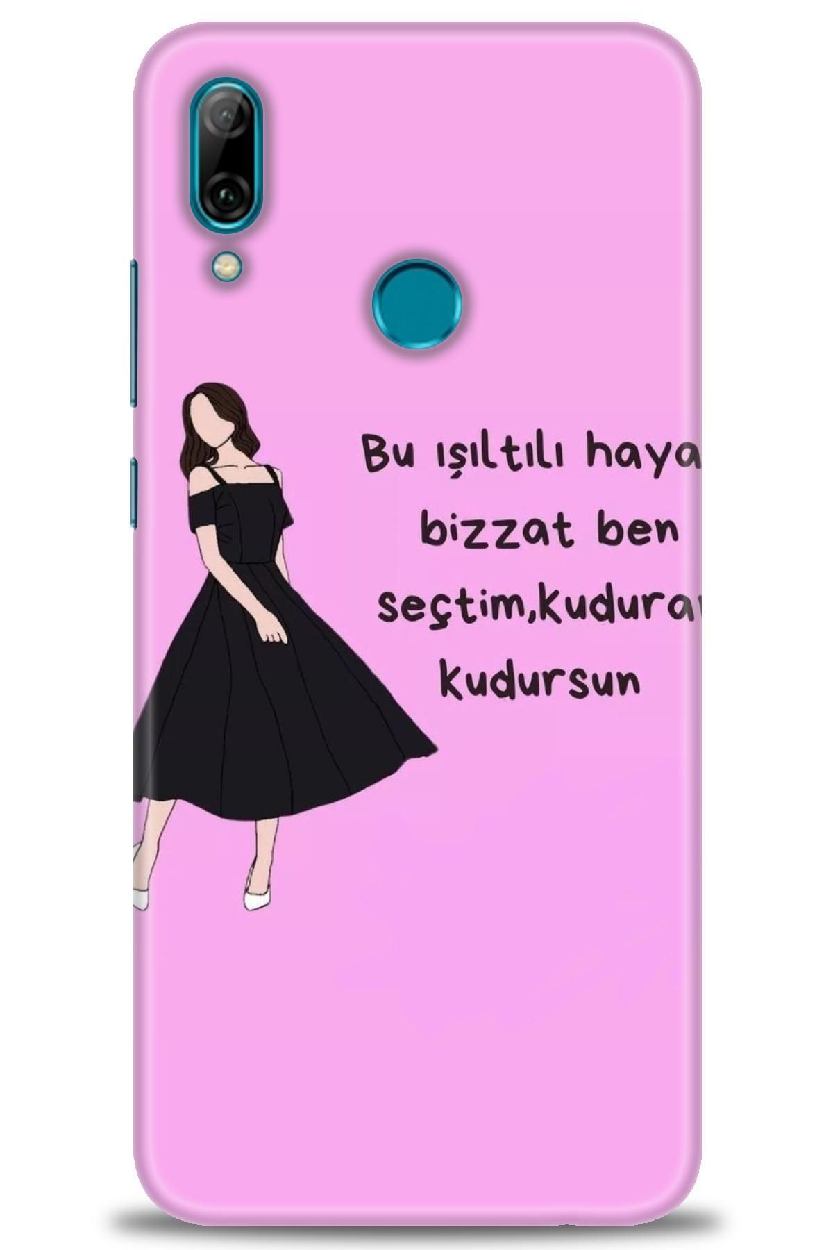 CooperTech Huawei P Smart Pro 2019 İle Uyumlu HD Baskılı Silikon Kılıf - 208