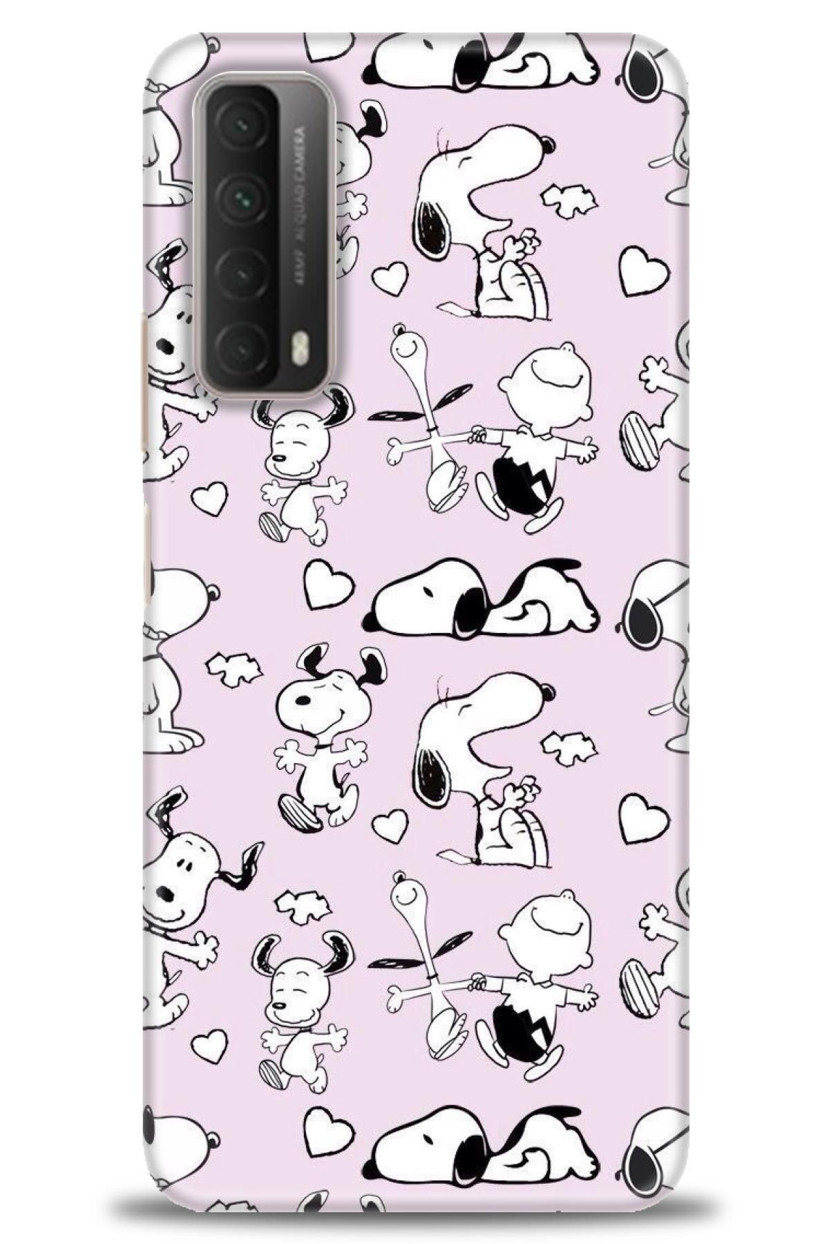 CooperTech Huawei P Smart 2021 İle Uyumlu HD Baskılı Silikon Kılıf - 287