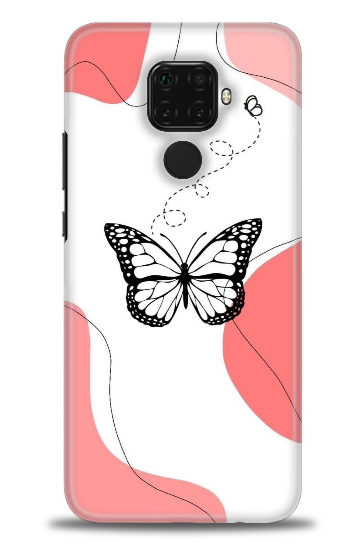 CooperTech Huawei Mate 30 Lite İle Uyumlu HD Baskılı Silikon Kılıf - 255