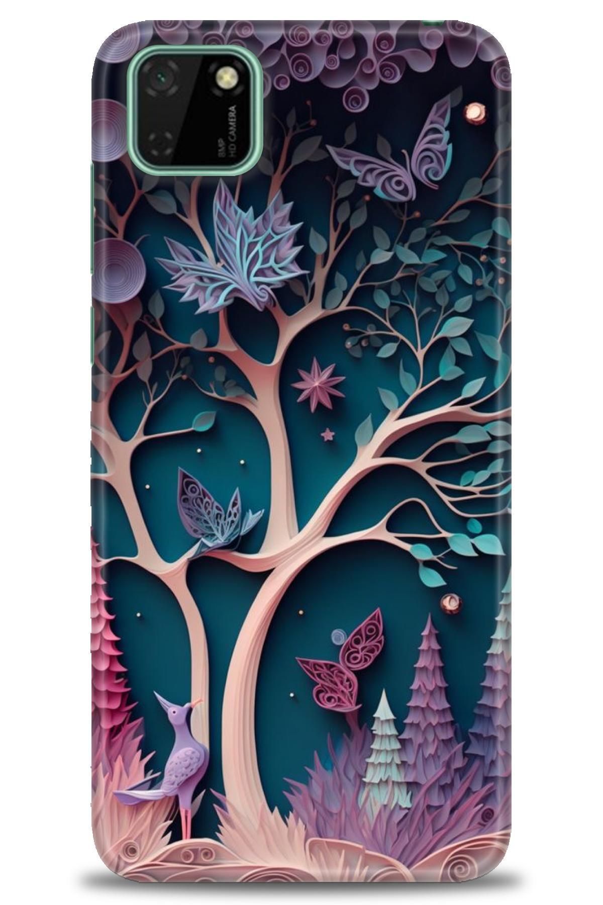 CooperTech Huawei Y5P İle Uyumlu HD Baskılı Silikon Kılıf - 844