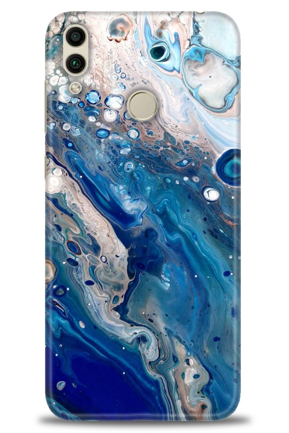 CooperTech Huawei Honor 8C İle Uyumlu HD Baskılı Silikon Kılıf - 220