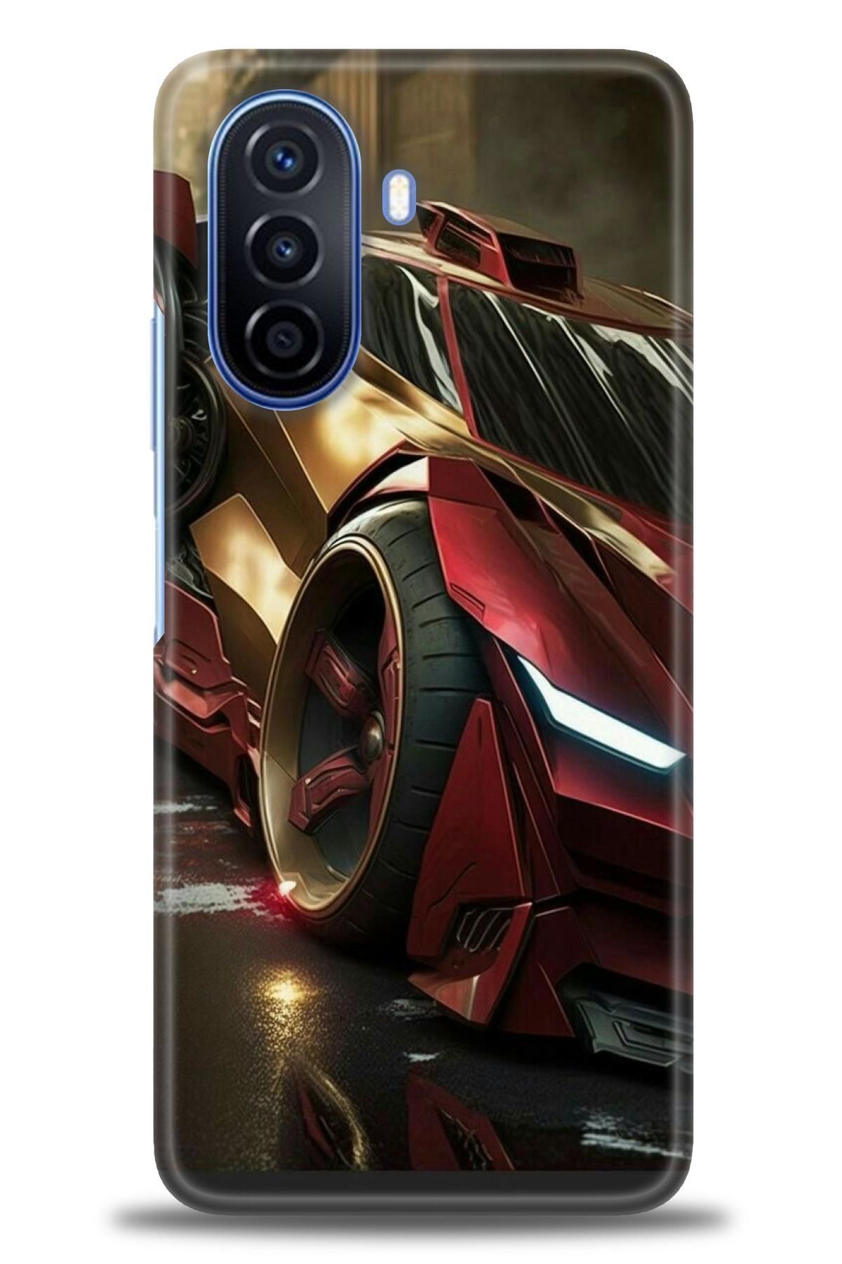 CooperTech Huawei Nova Y70 İle Uyumlu HD Baskılı Silikon Kılıf - 855